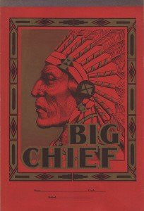Big Chief Vintage Tablet Cover Art Board Print for Sale by