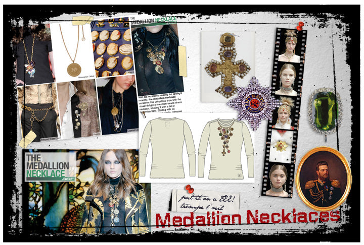 Editors are Forecasting: Medallion Necklaces
