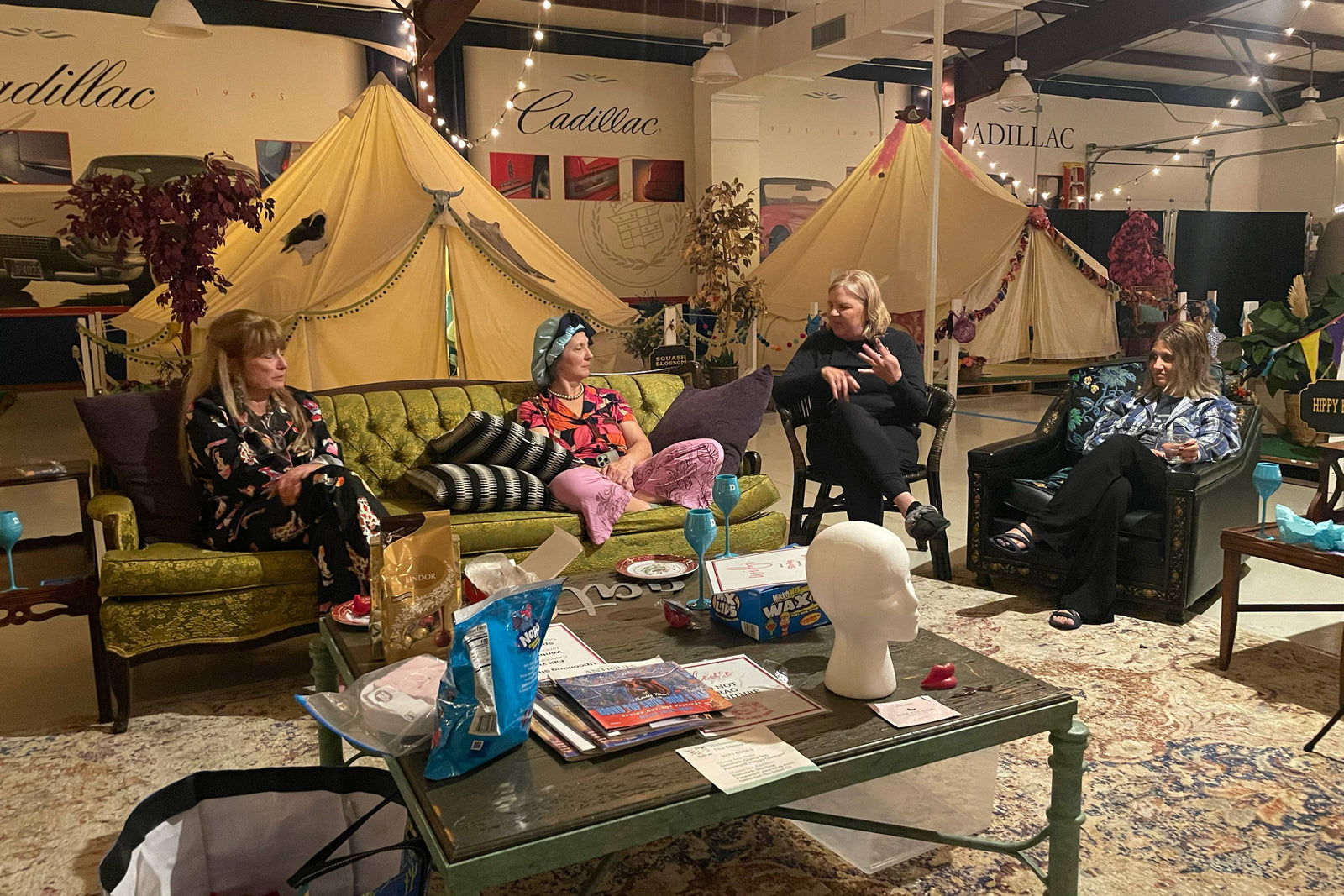 COWGIRL CAMPOUT: THE POST-EVENT PAJAMA PARTY