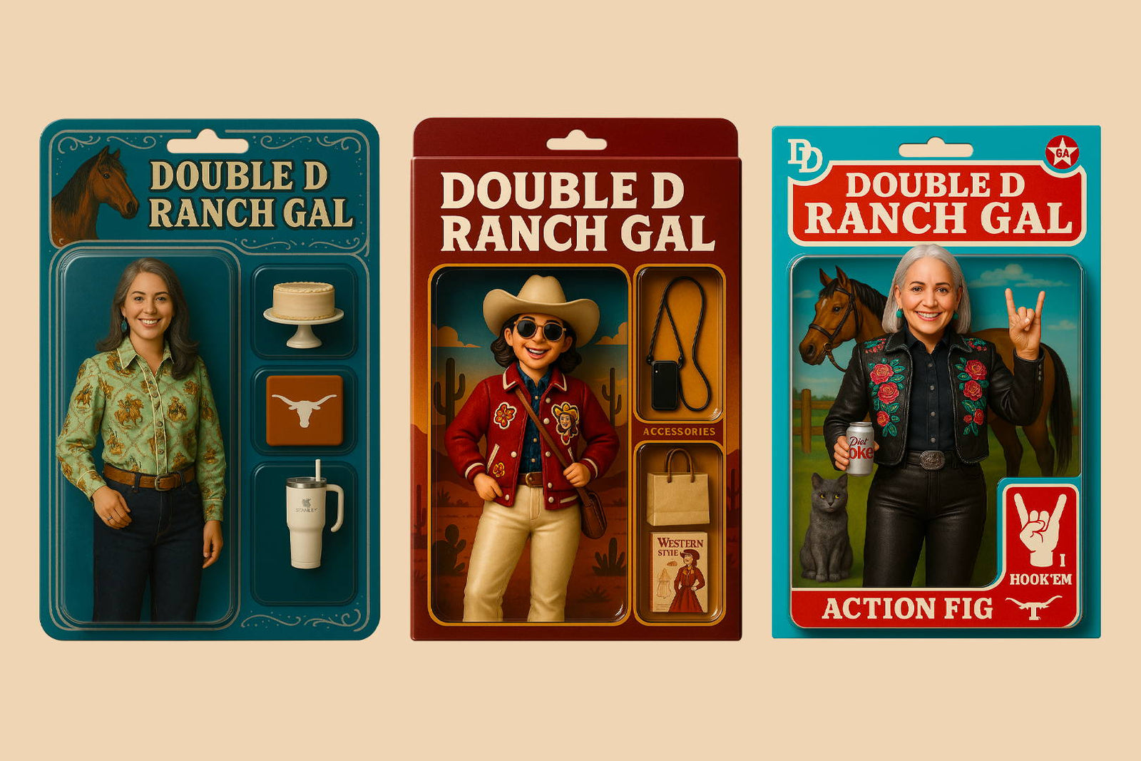 AI DDR Sister Figurines - Head Image