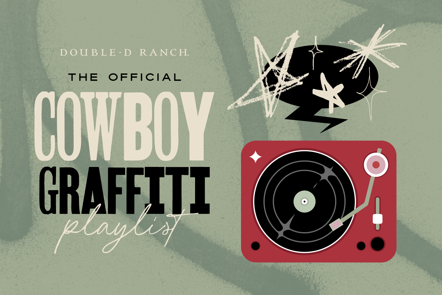 The official Cowboy Graffiti Playlist