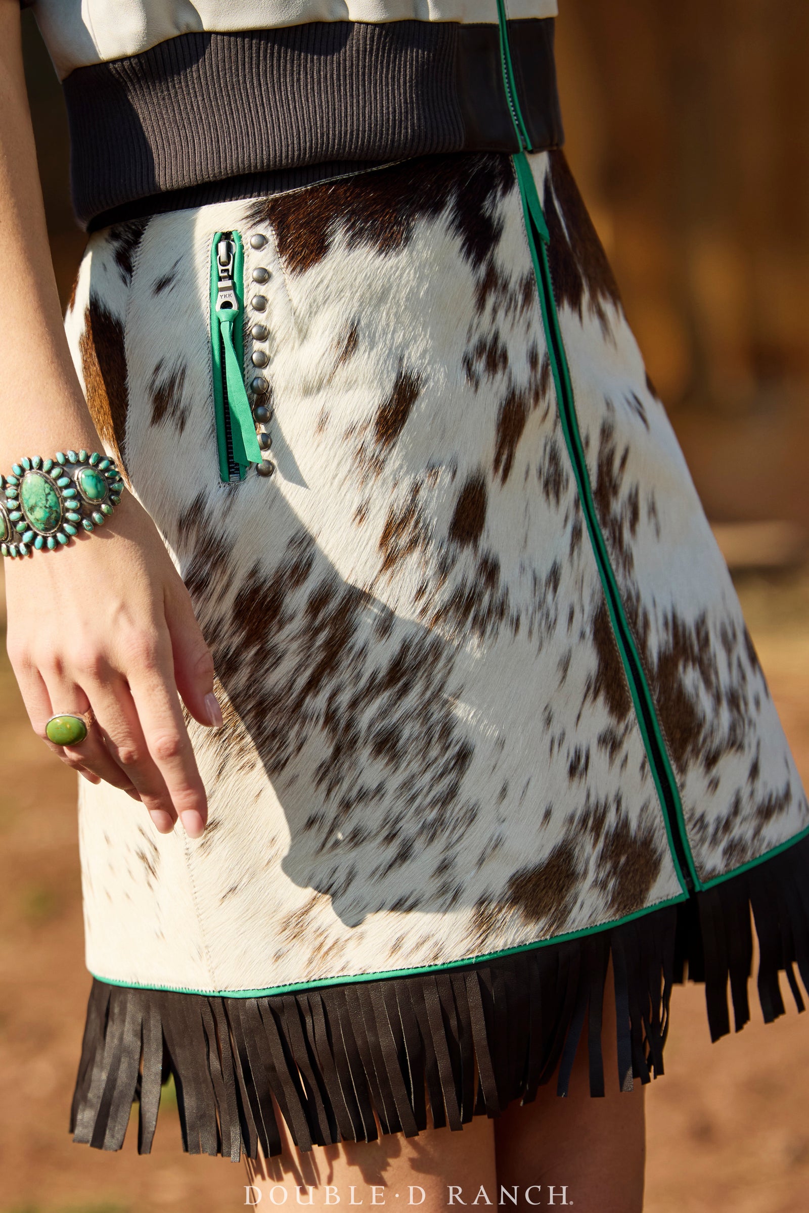 Cuff, Cluster, Turquoise, Fox Mine, Vintage ‘30s, 3594