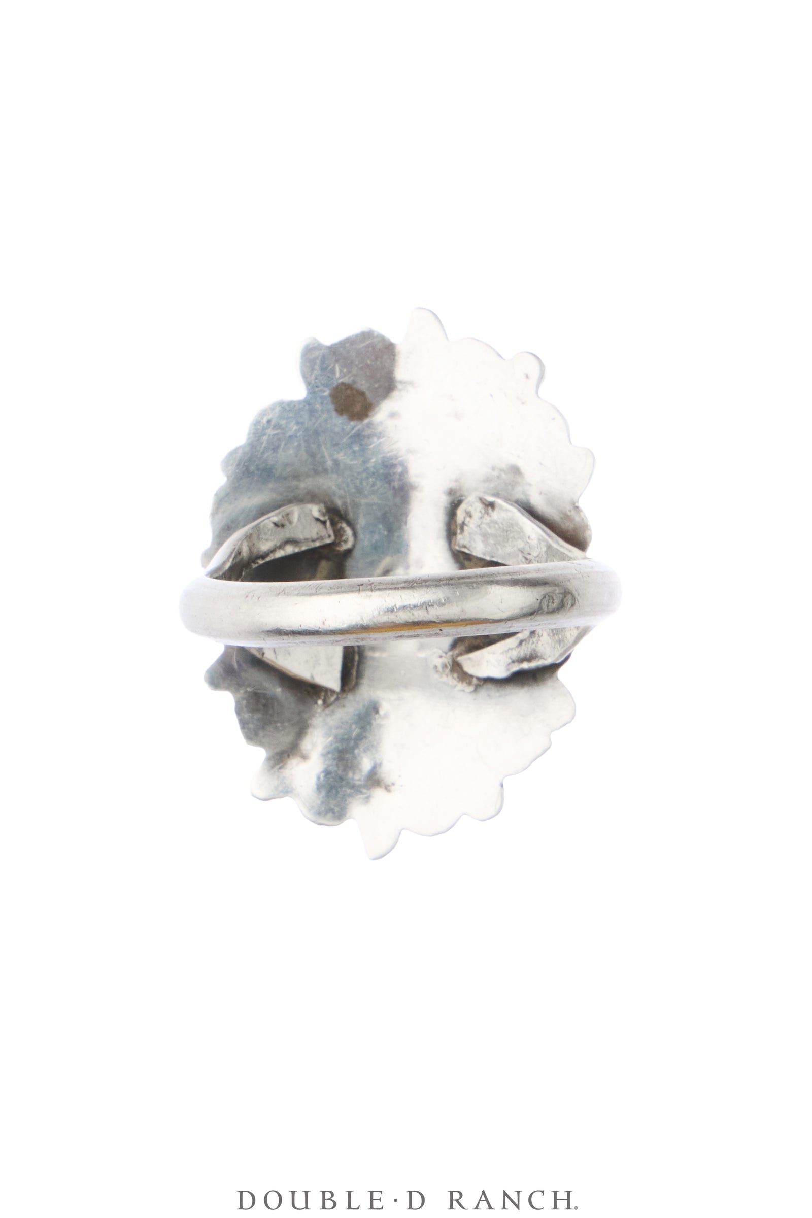 Ring, Cluster, Turquoise, Needlepoint, Sans Hallmark, Vintage, 2179