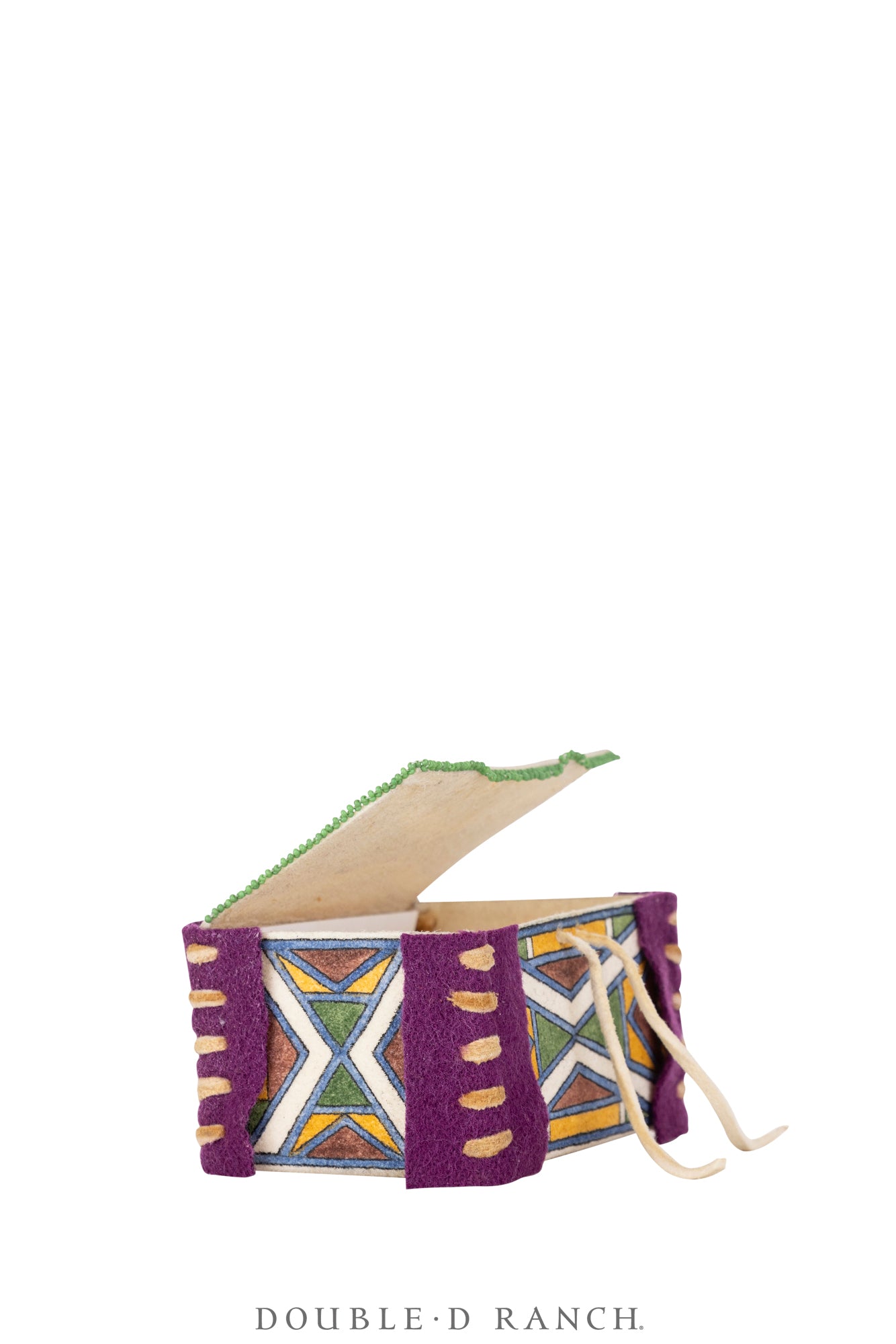 Miscellaneous, Parfleche, Debra K. Box, Pigments & Beading, Ute, Vintage 2016, 903