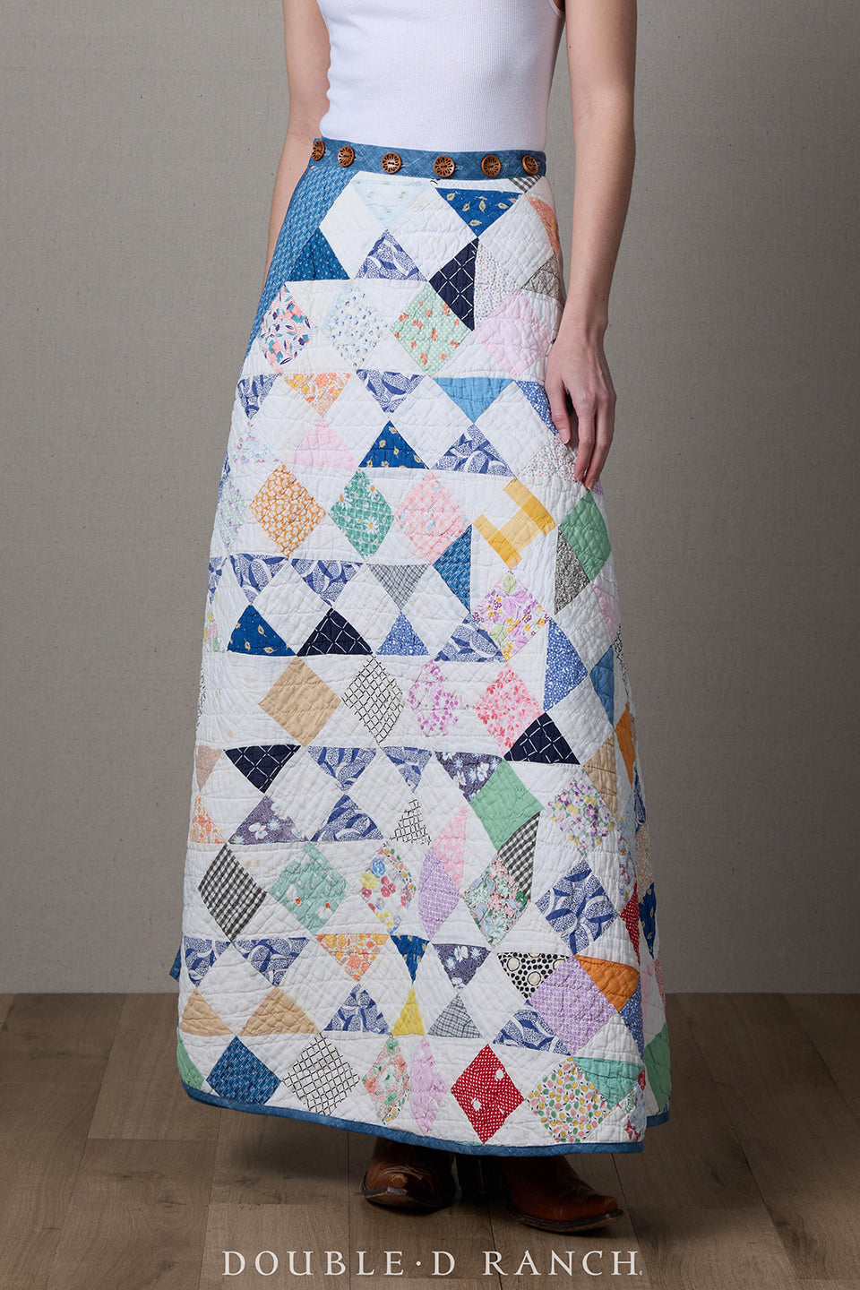 The Lady Liberty Quilt Skirt, S1867E