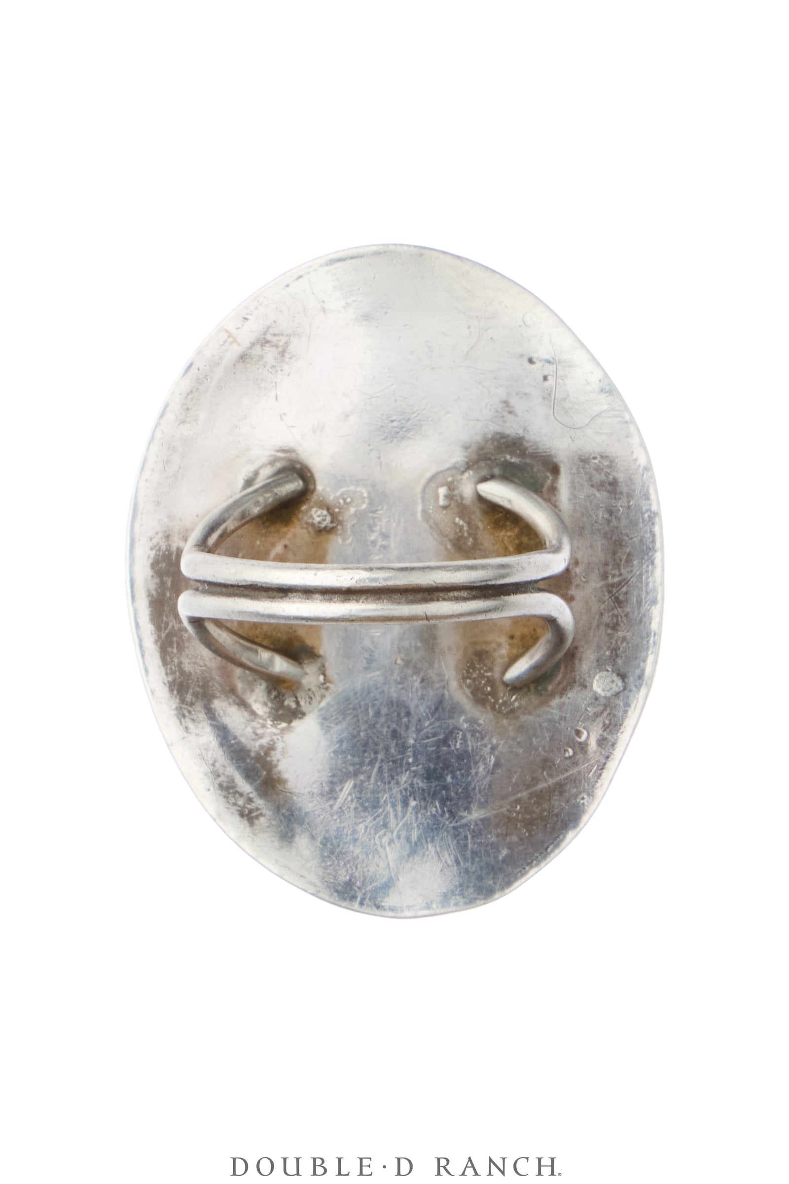 Ring, Inlay, Mother of Pearl & Other Southwest Stones, Peyote Water Bird, Sans Hallmark, Vintage ‘70s, 2186