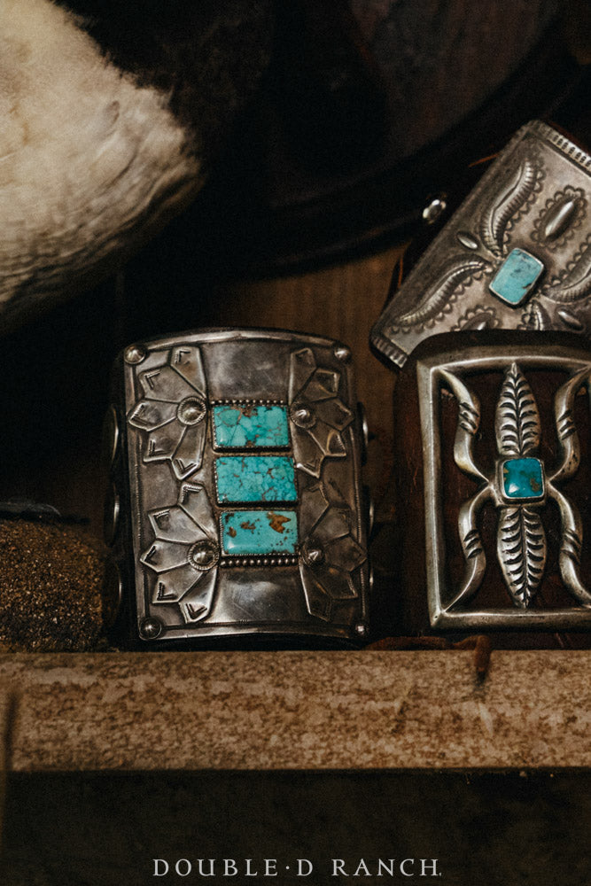 Ketoh, Stamped, Turquoise, Vintage, ‘50s, 4008