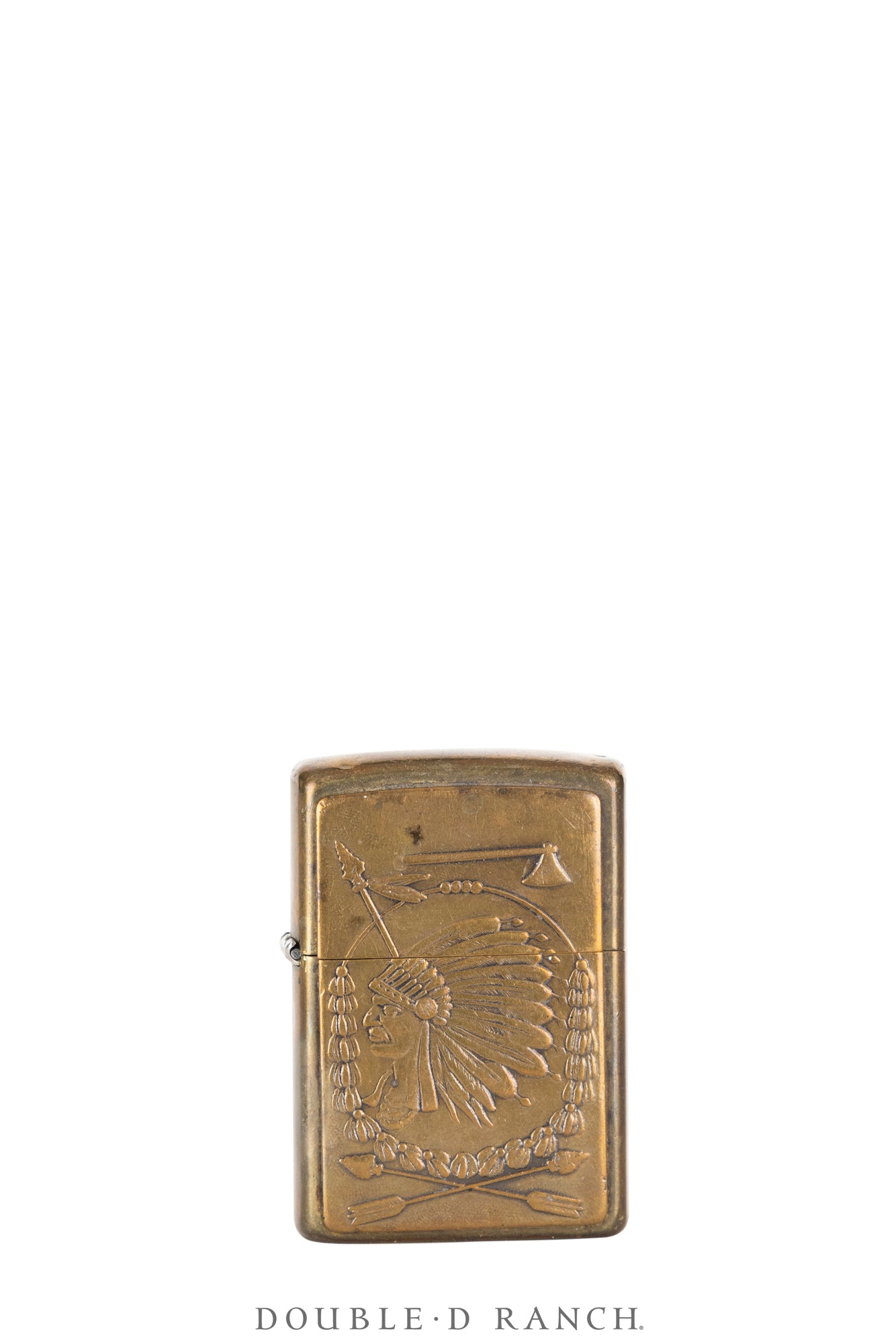 Miscellaneous, Lighter, Native American Chief, Zippo, Vintage, 900