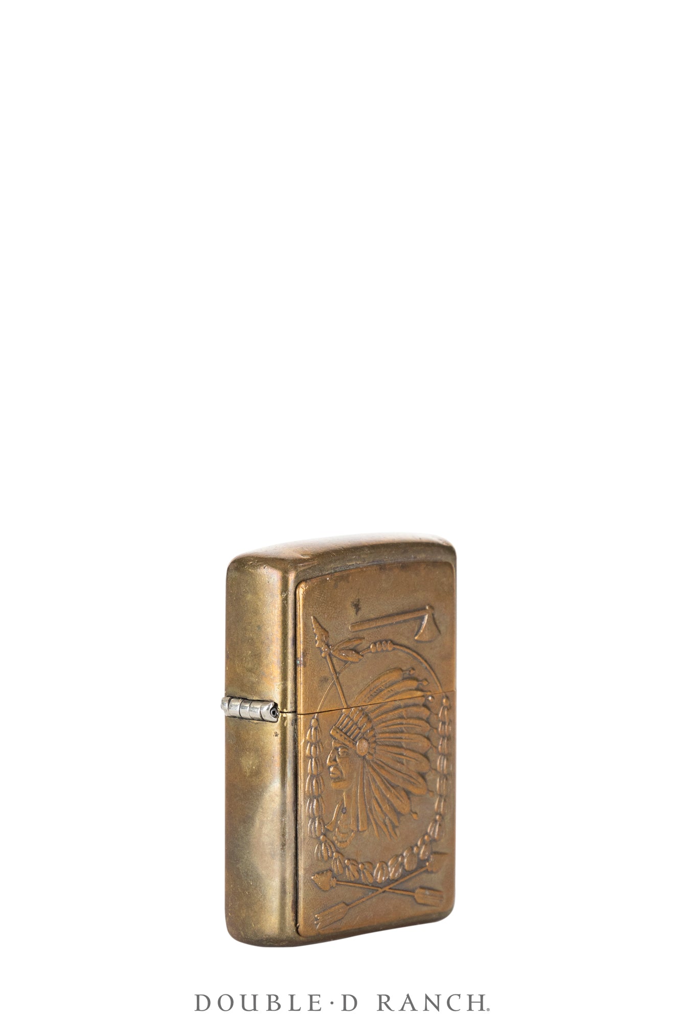 Miscellaneous, Lighter, Native American Chief, Zippo, Vintage, 900