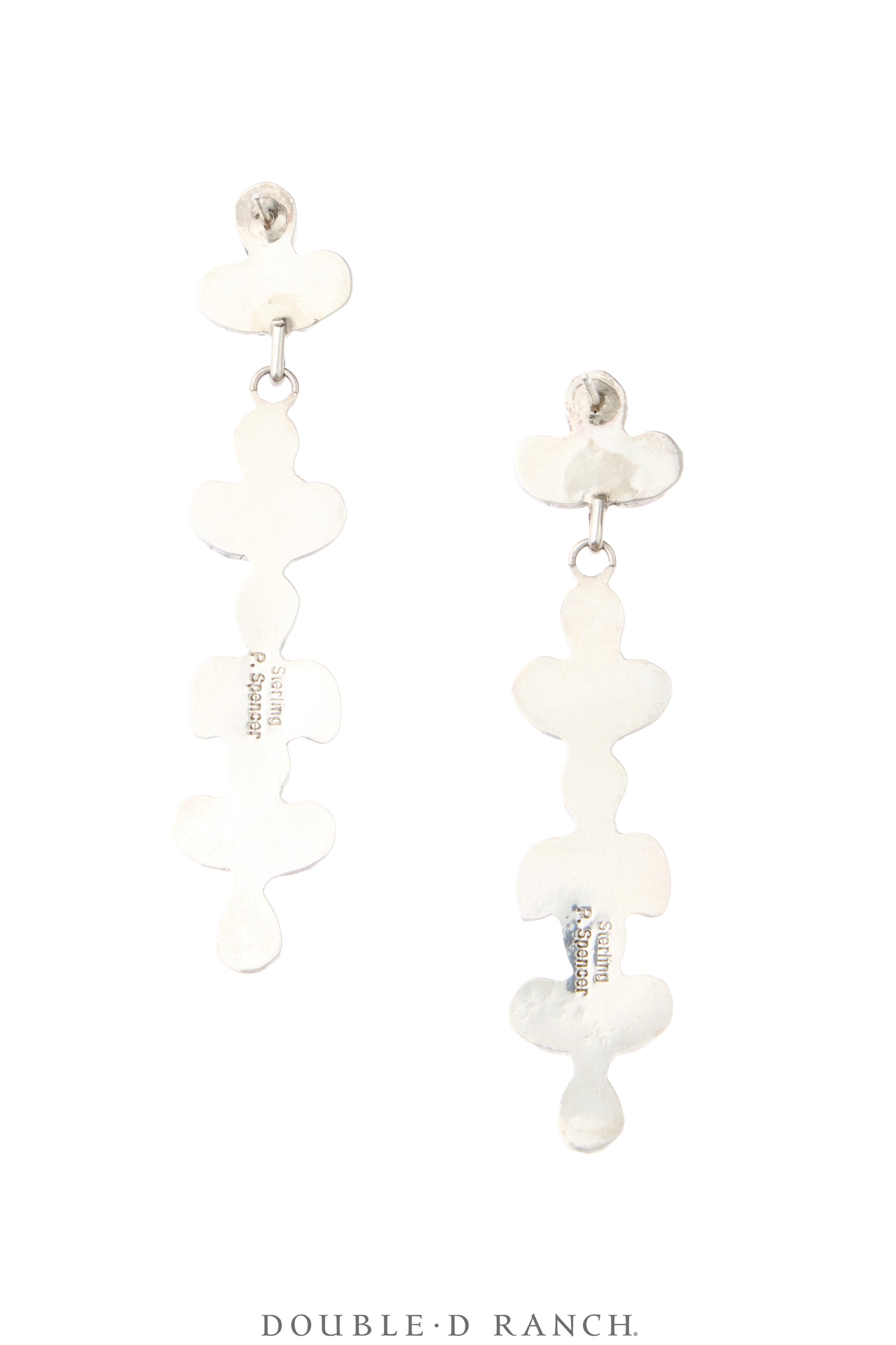 Earrings, Drops, Turquoise, Artisan, Contemporary, 2446
