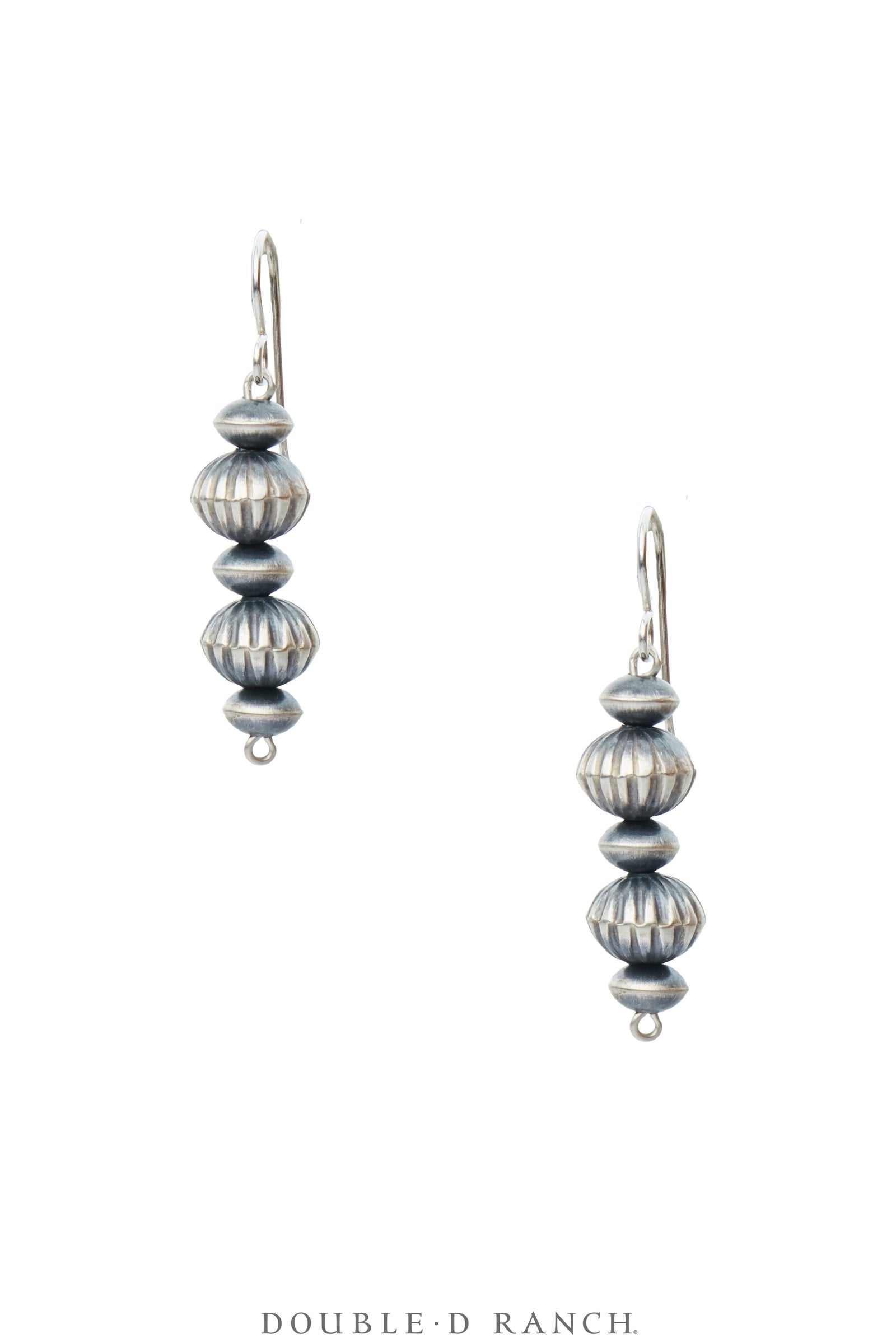 Earrings, Drops, Sterling Silver, Desert Pearls, Artisan, Contemporary, 2443