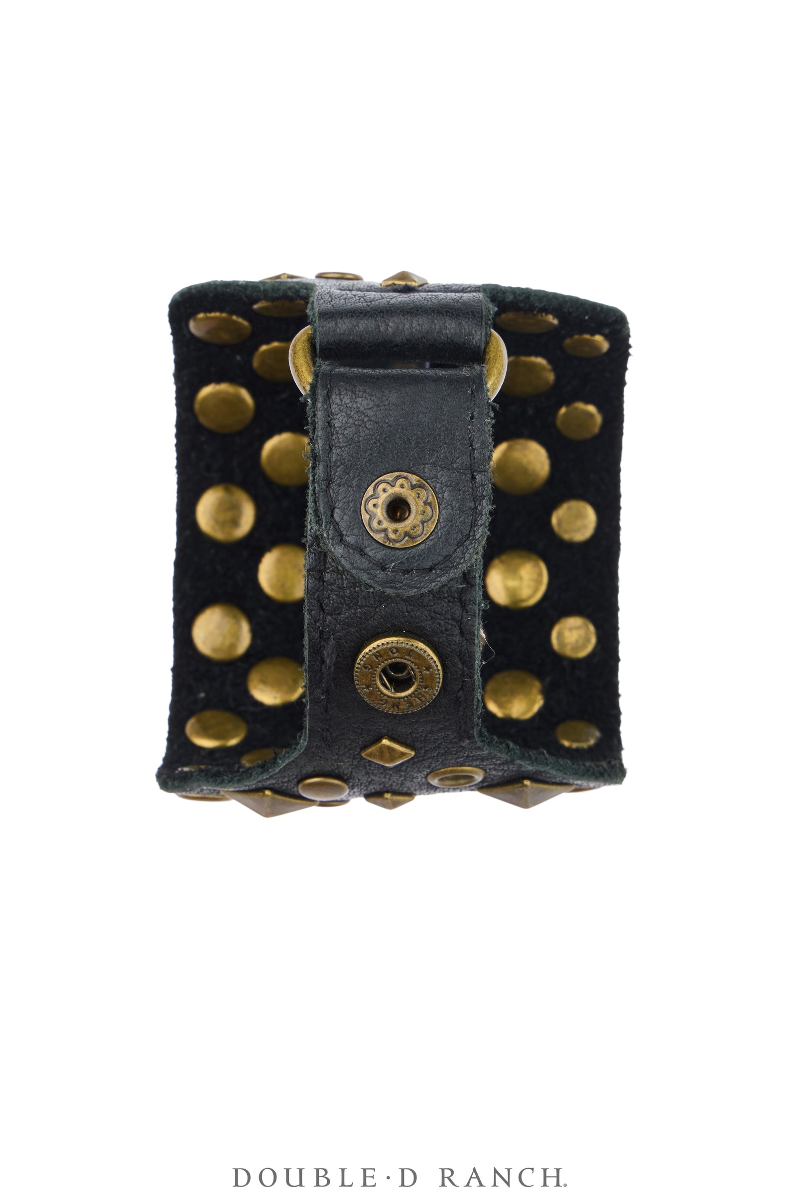 Ketoh, Leather, Brass Nailheads, Biker Styling, Vintage, 4461