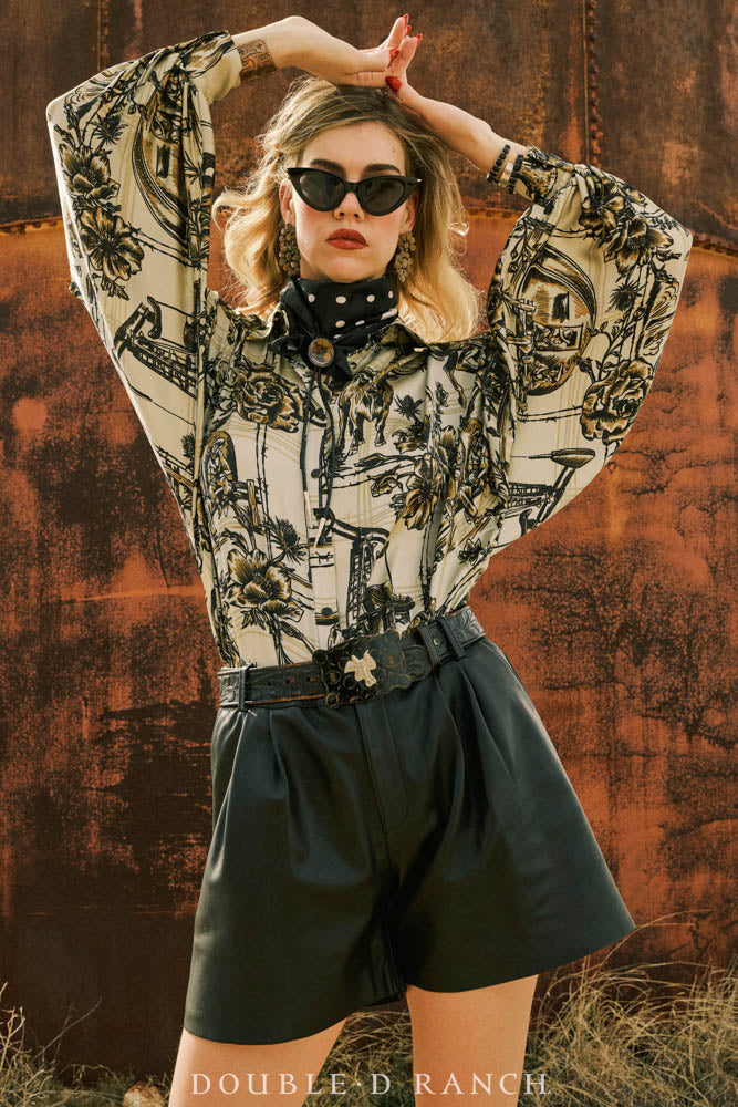 Blouse, Petro Plaid