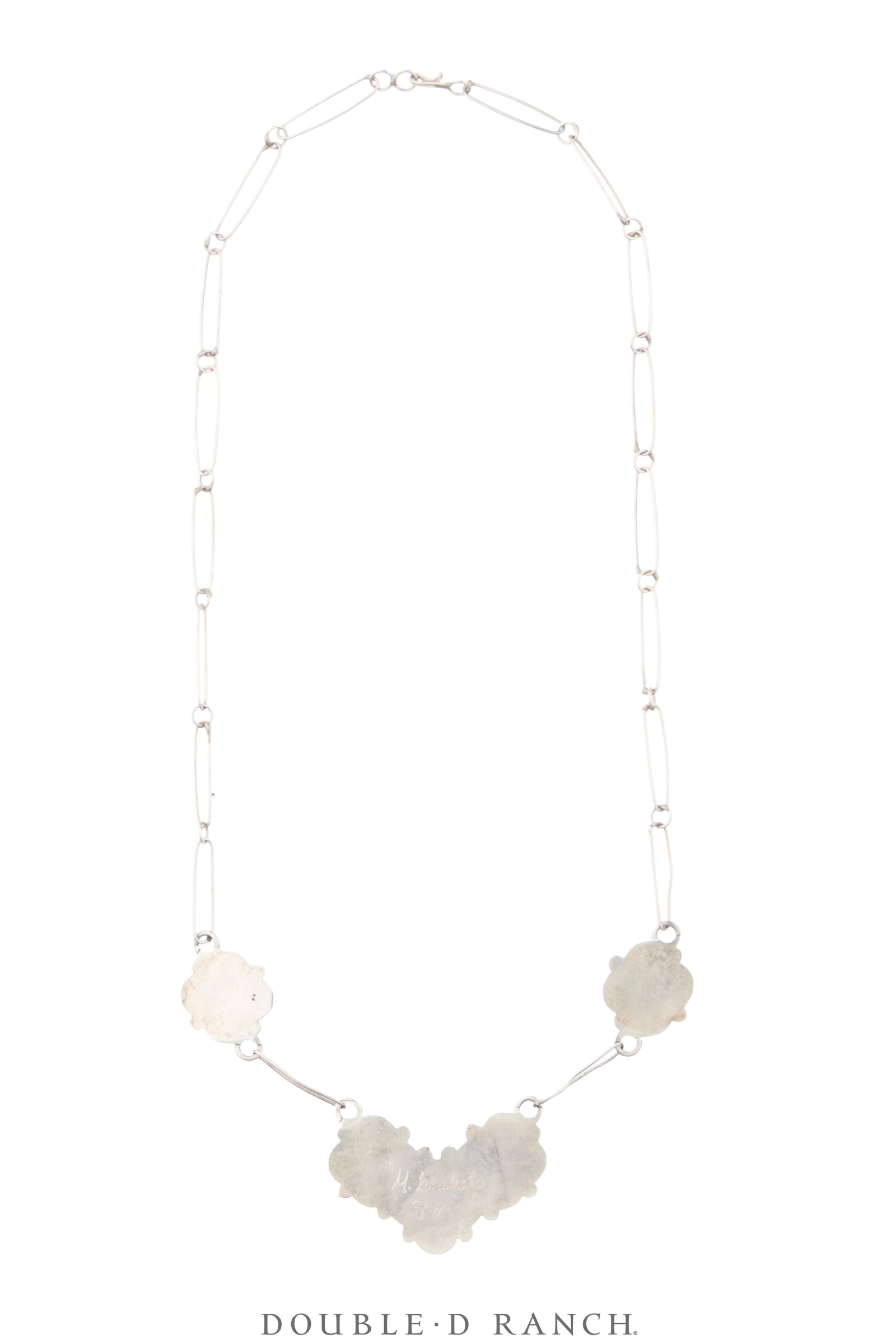 Necklace, Inlay, Mother of Pearl, Suite with Matching Earrings & Cuff, Hallmark, Vintage, 3998