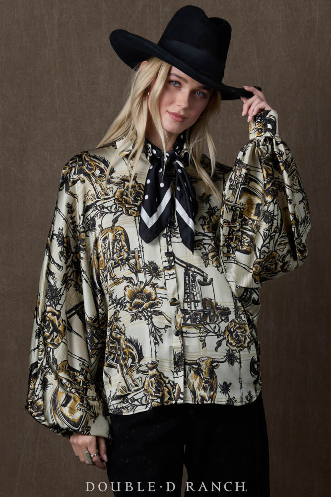 Blouse, Petro Plaid