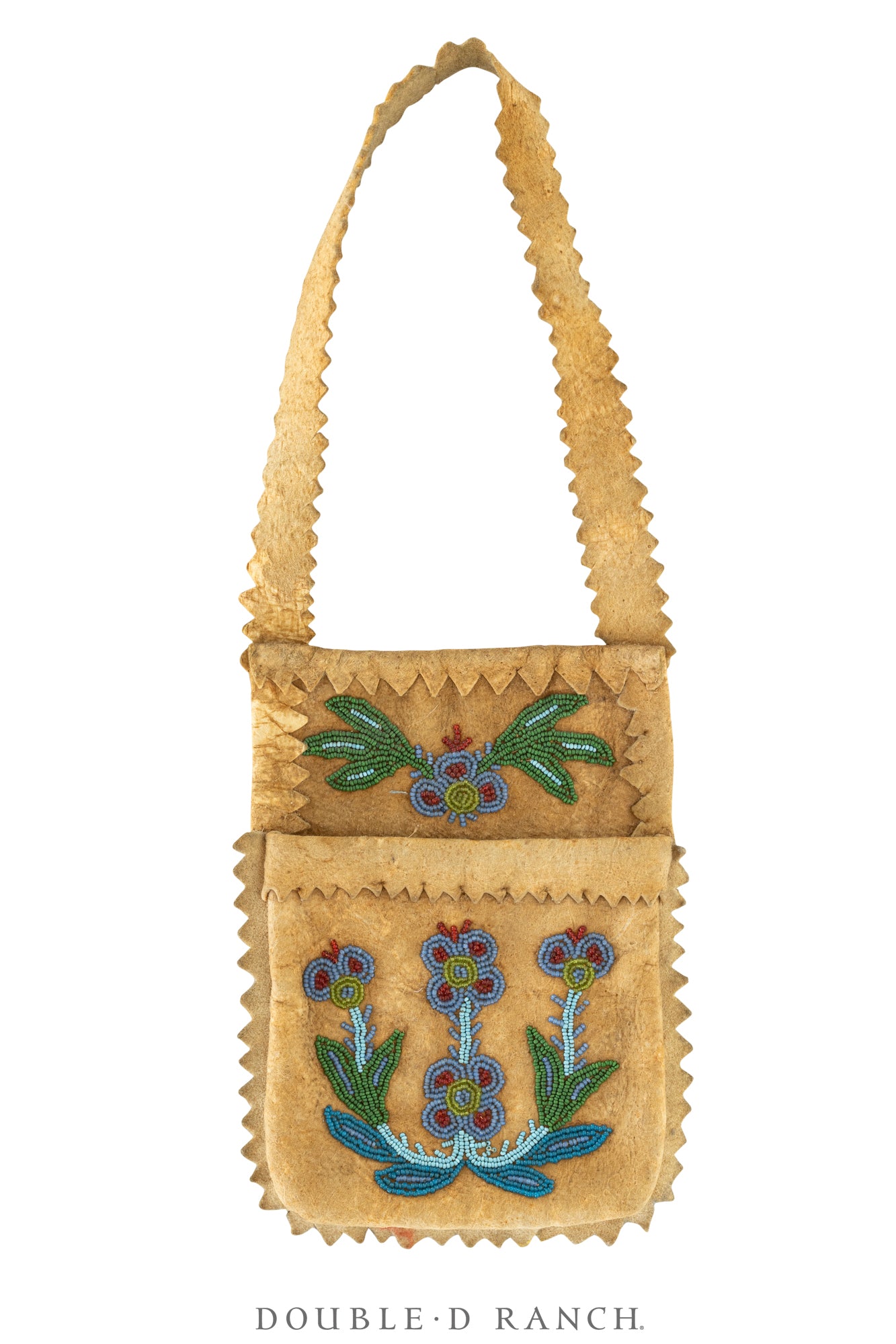 Bag, Possibles, Beaded, Woodlands, Vintage ‘30s- ‘40s, 1361