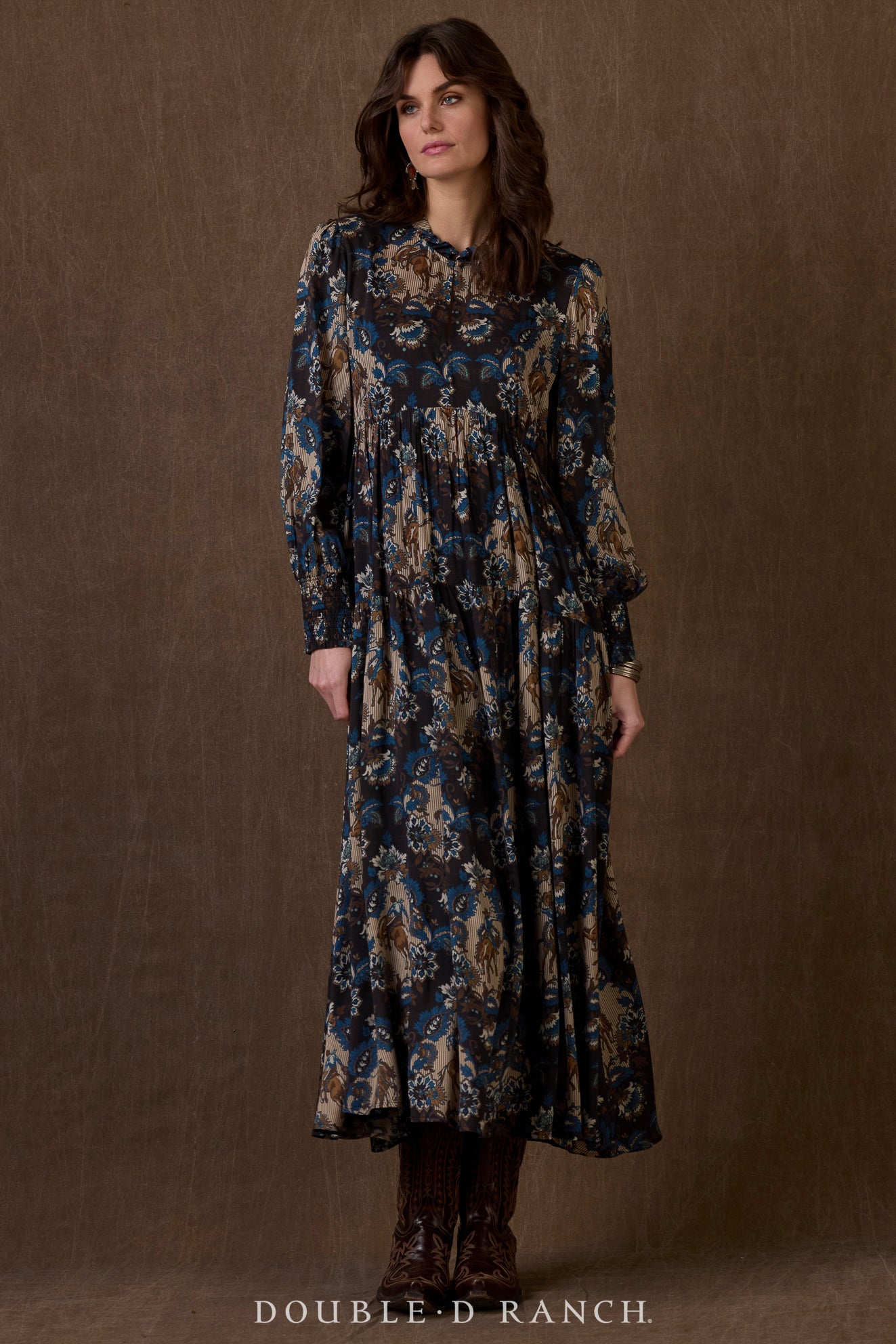 Dress, DeWitt's Damask