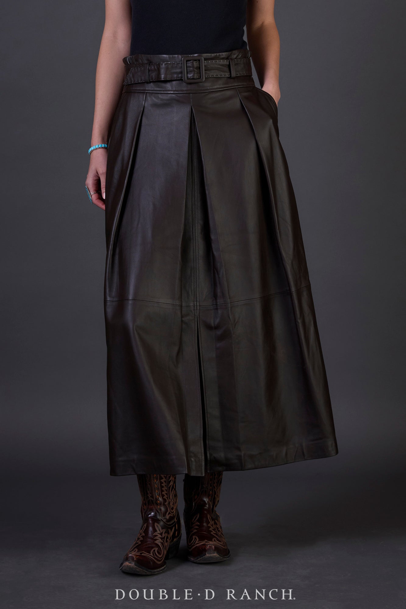 Skirt, The Josie Leather