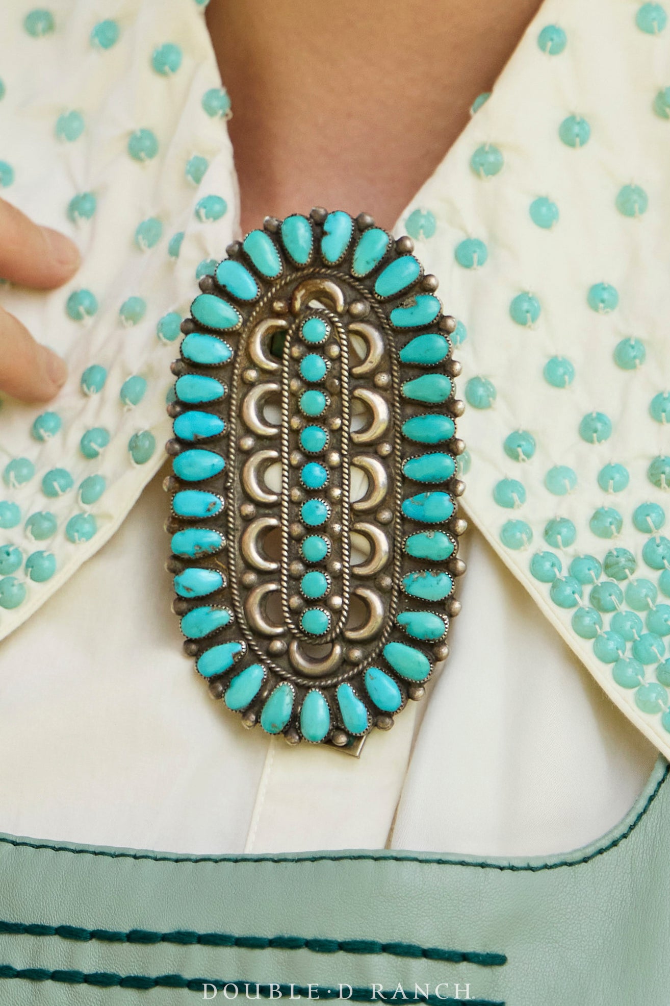 Pin, Cluster, Turquoise, Bar, Hallmark, Vintage, 675