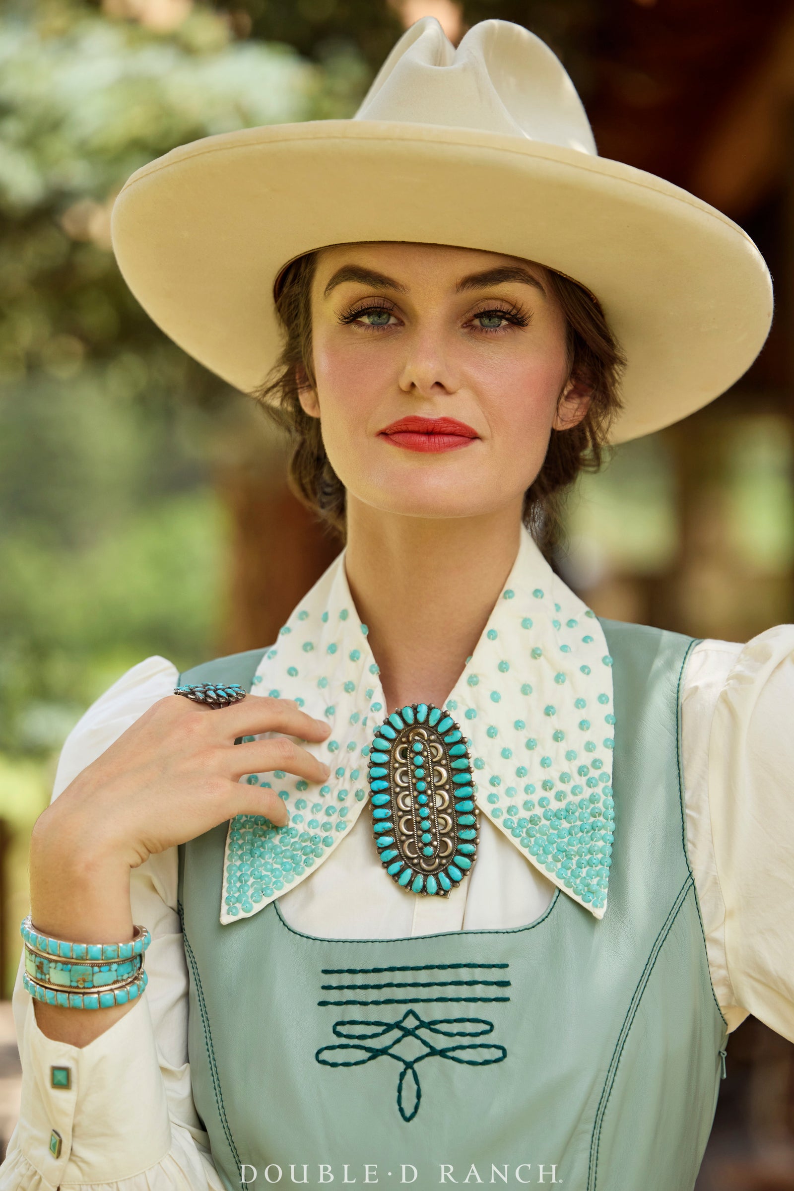 Pin, Cluster, Turquoise, Bar, Hallmark, Vintage, 675