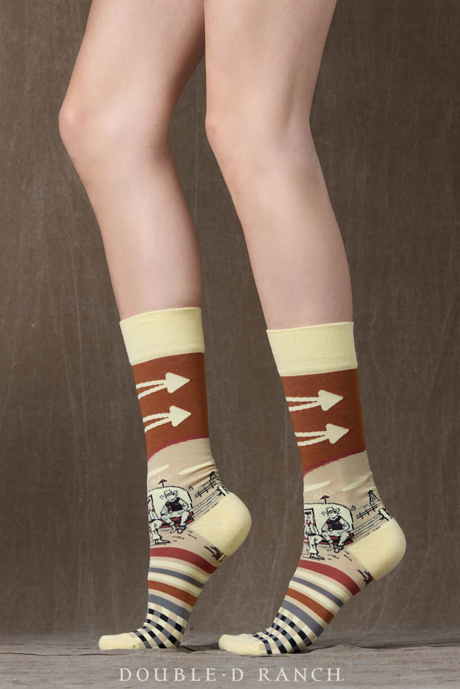 Oil Camp Sock