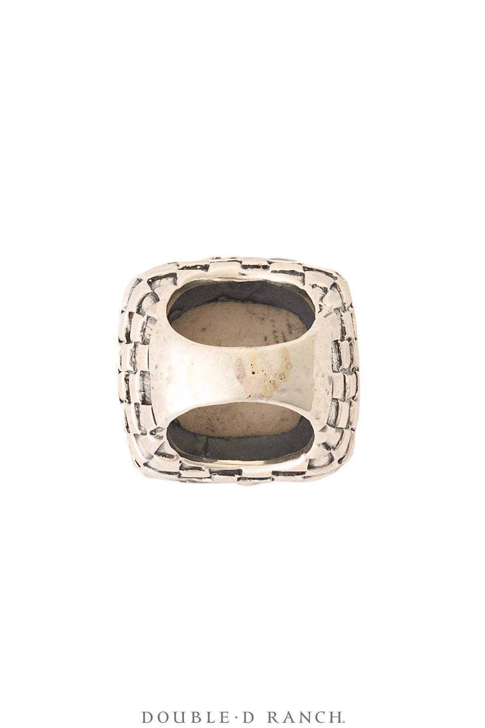 Ring, Dian Malouf, Statement, Railroad China, Union Jack, Hallmark, Contemporary, 1819