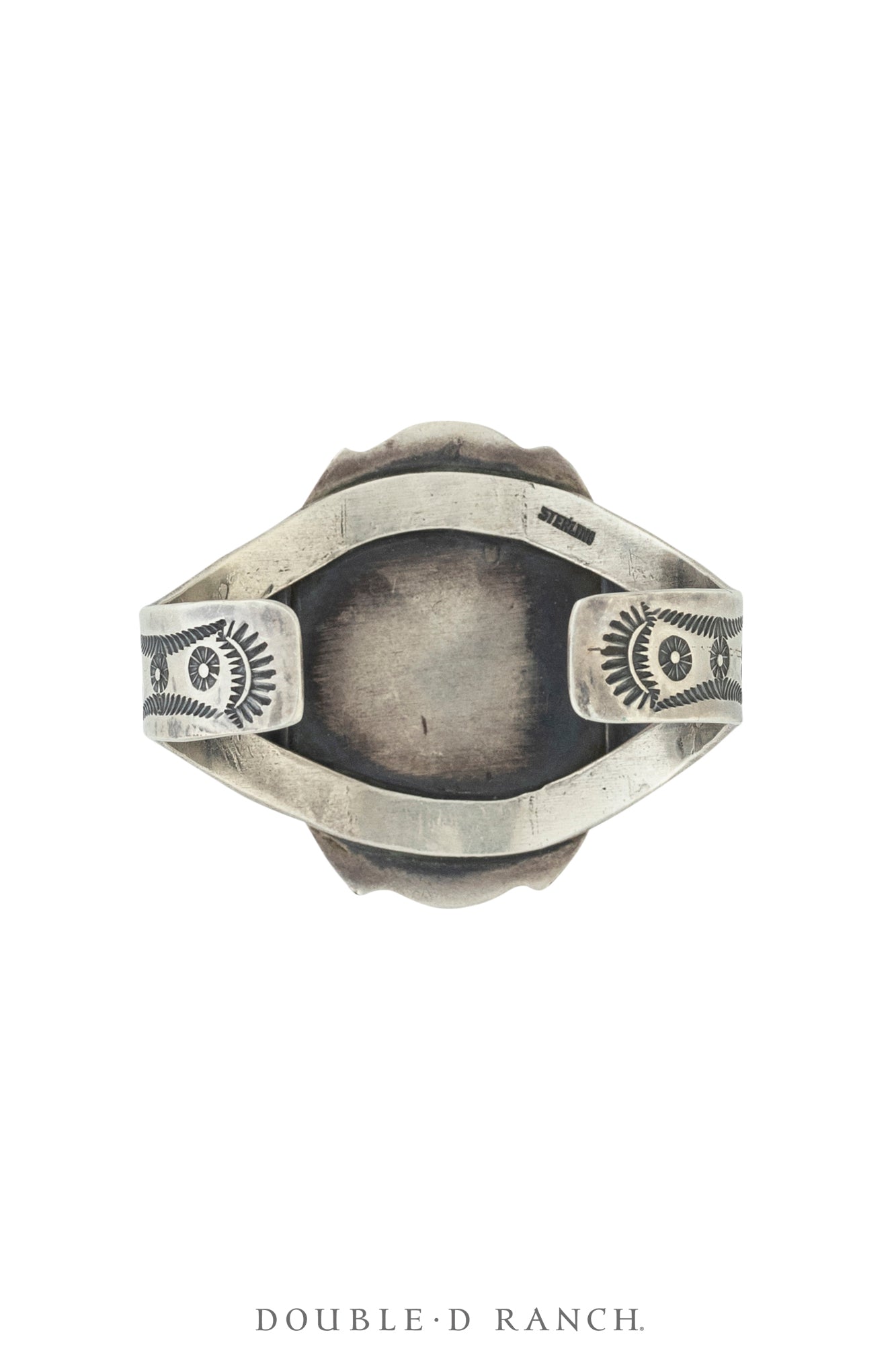 Cuff, Natural Stone, Onyx, Mark, Vintage ‘70s, 3865