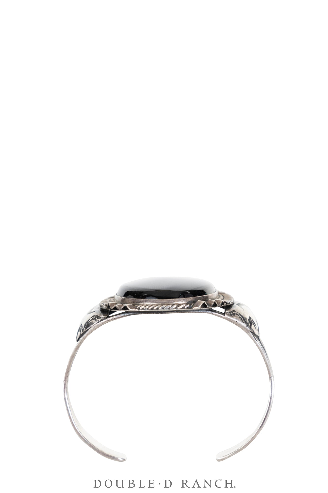 Cuff, Natural Stone, Onyx, Mark, Vintage ‘70s, 3865