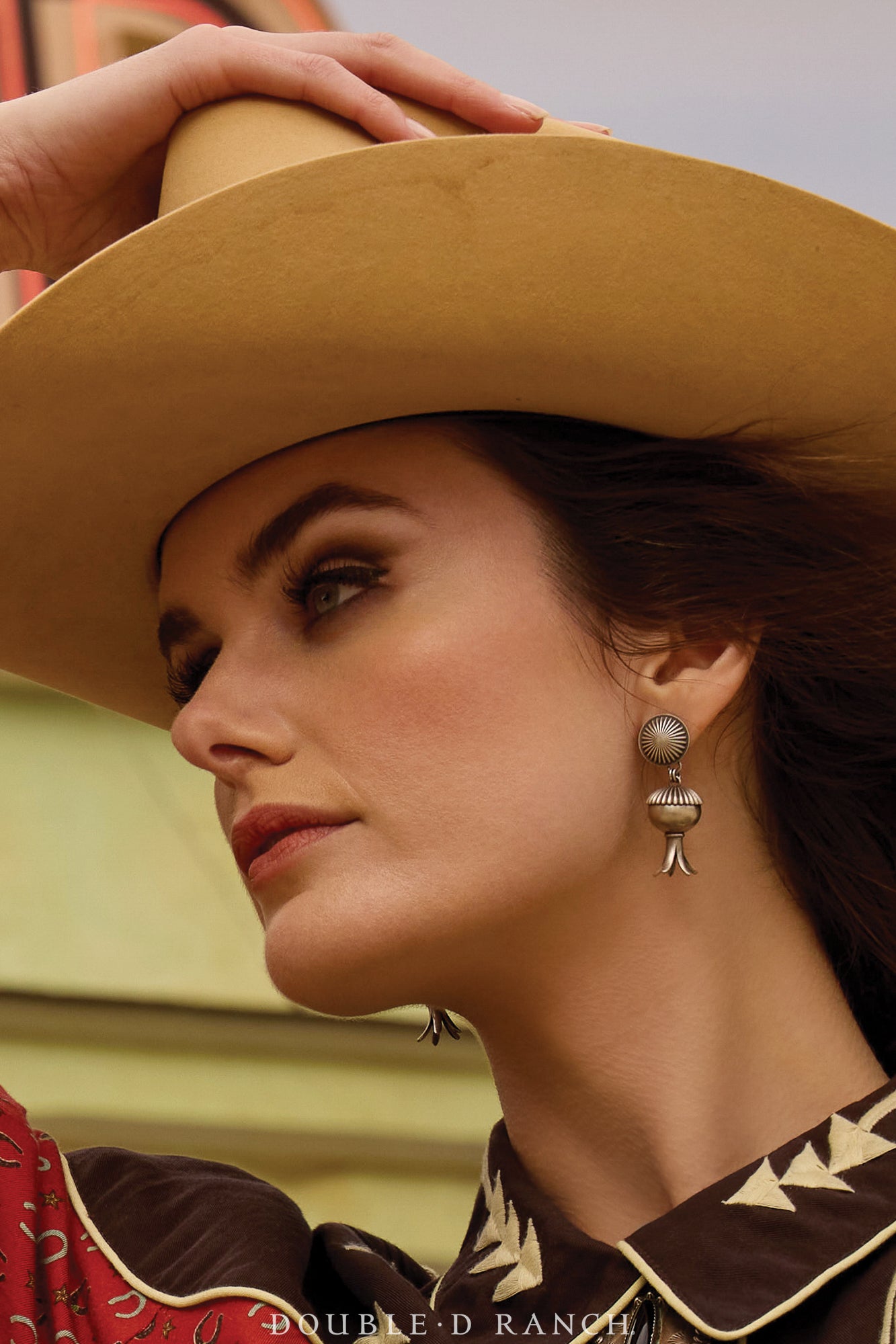 Earrings, Blossom, Sterling Silver, Big Blossom, Dennis Hogan Hallmark, Contemporary, 1846