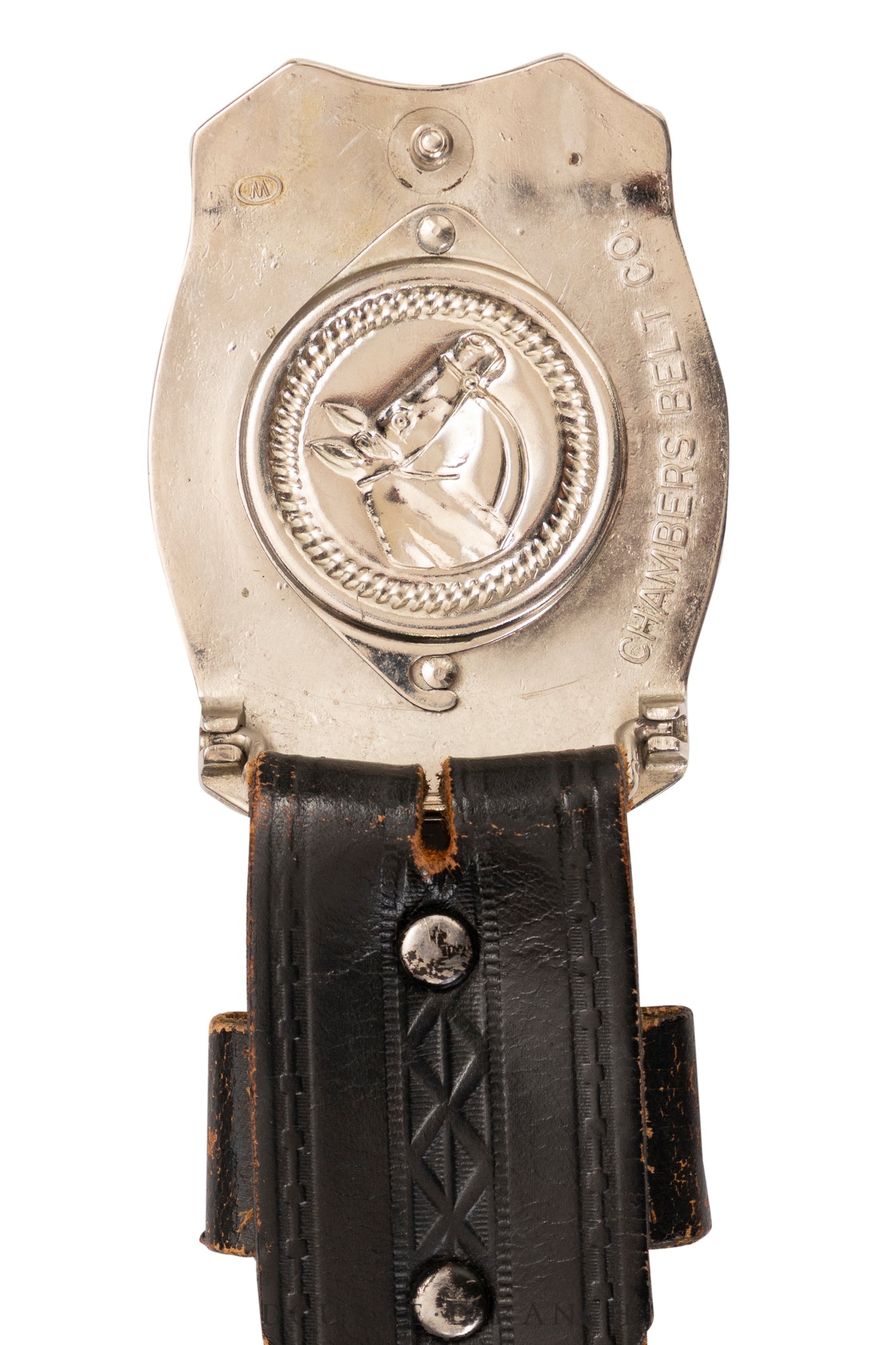 Belt, A Vintage, Buckle, Kitsch, Horse Medallion, Hallmark, Vintage, 852