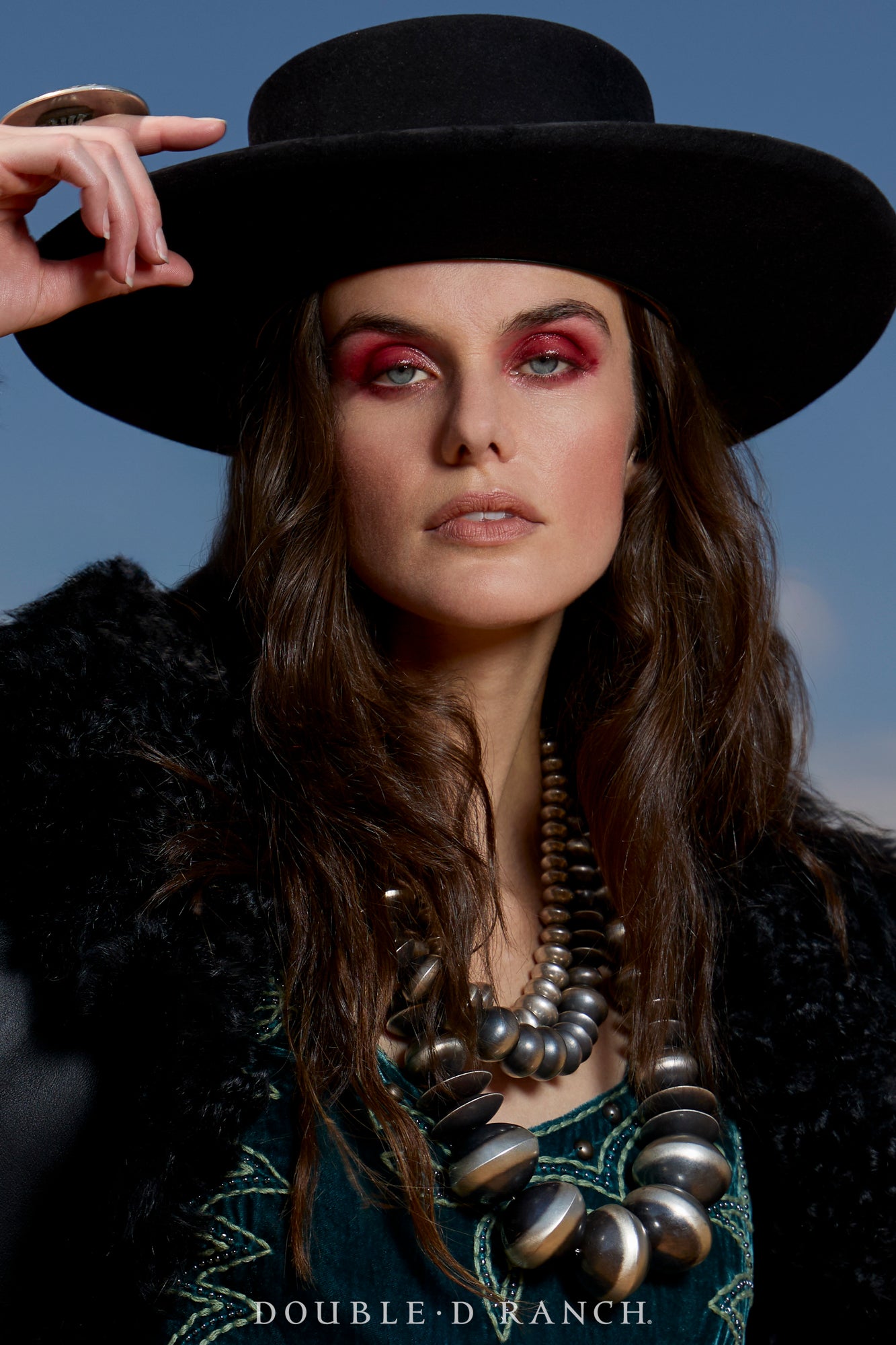 Necklace, Desert Pearls, Sterling Silver 18", Hallmarked, Contemporary, 3345