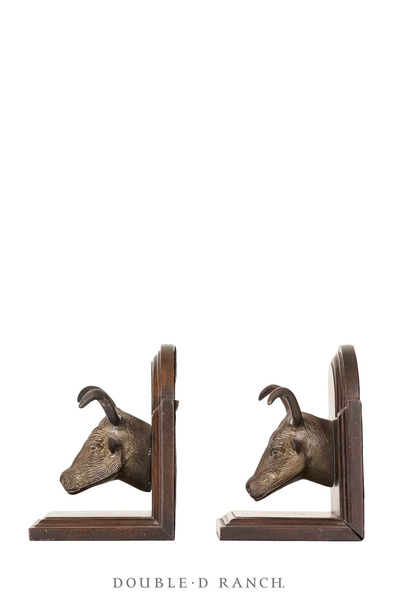 Miscellaneous, Bookends, Longhorns, Vintage, 1109