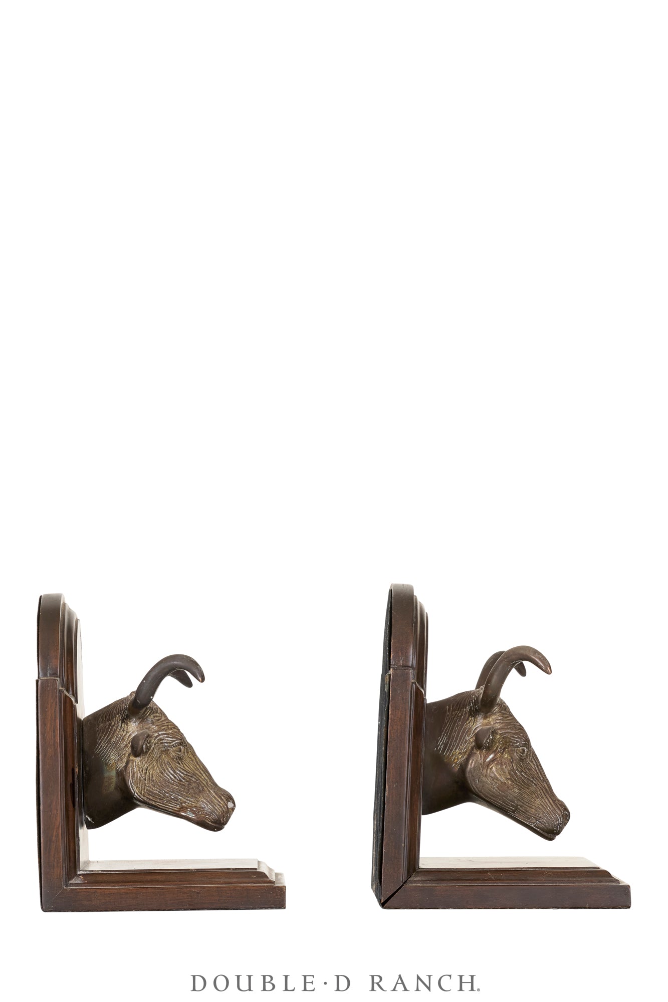 Miscellaneous, Bookends, Longhorns, Vintage, 1109