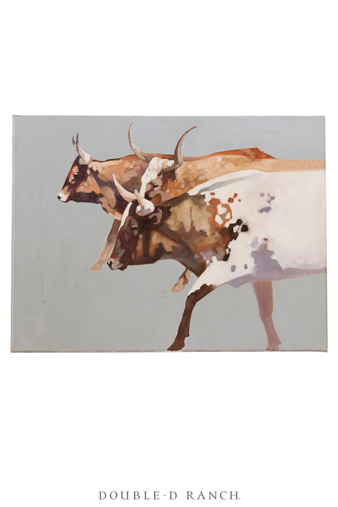 Art, Oil On Canvas, By a Nose, Peggy Judy, Contemporary, 1353