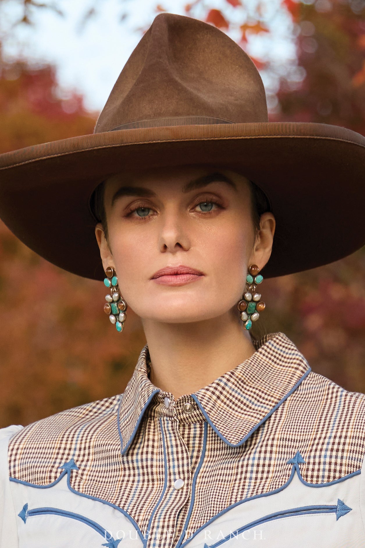 Earrings, Oscar Betz, Triangle, Turquoise, Agate, Amazonite, Mother of Pearl, Hallmark, Contemporary, 2084