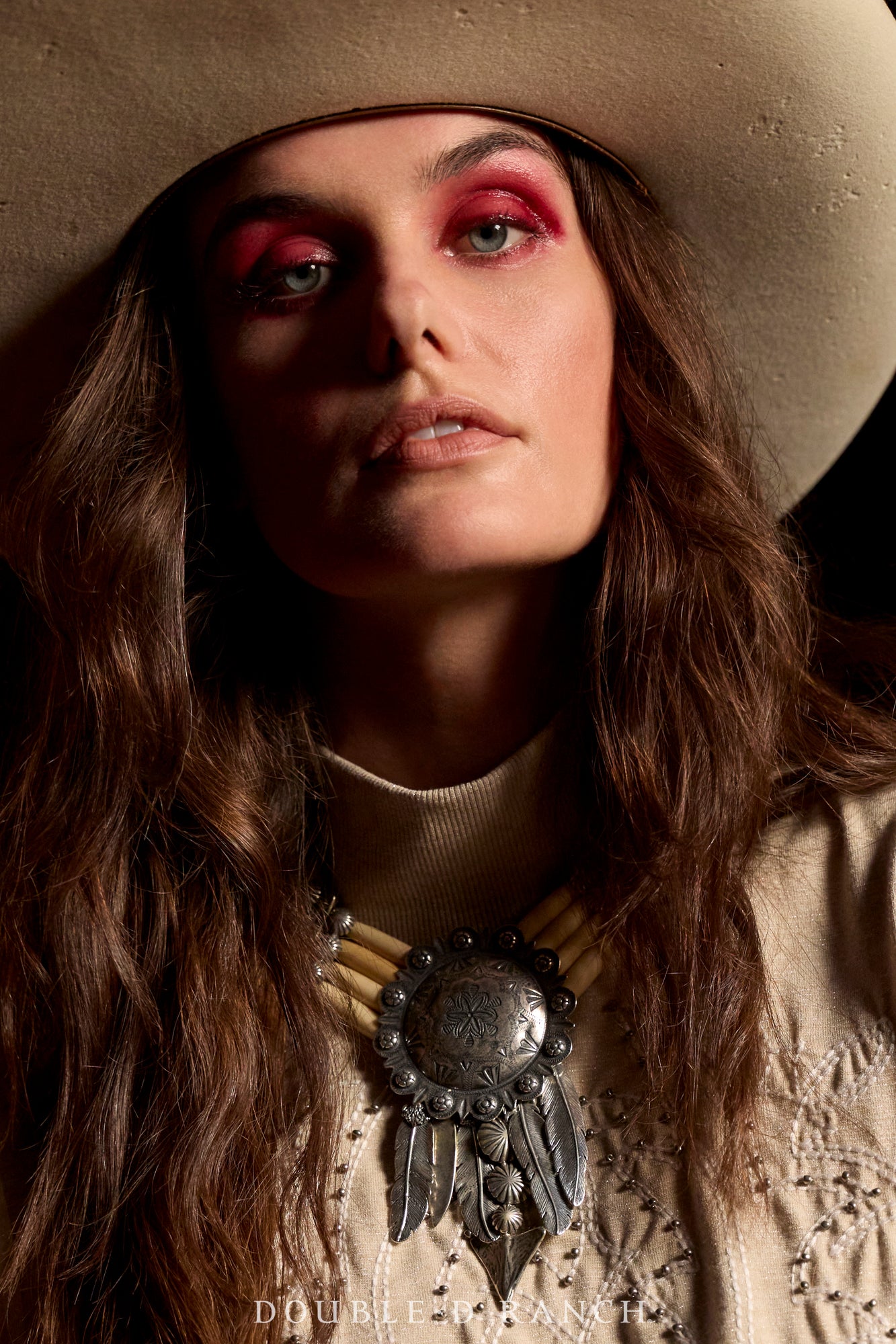 Necklace, Mummy's Bundle, by Double D Ranch, Nokomis, Collar, Feathers, 103