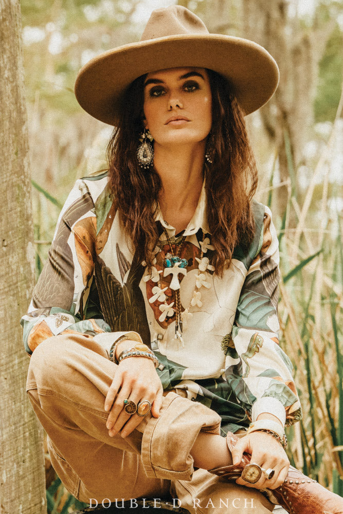 Blouse, Black Billed Cuckoo