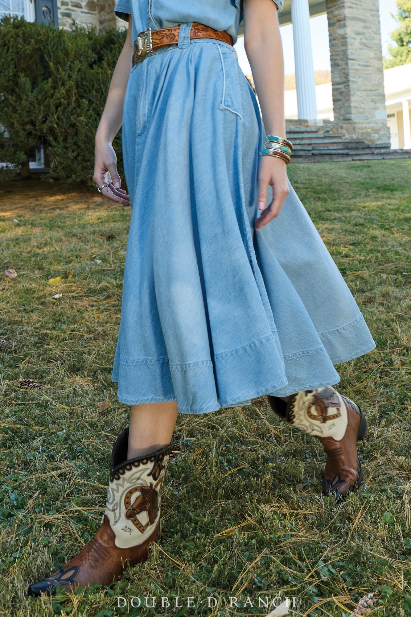 Buckskin Blues Skirt