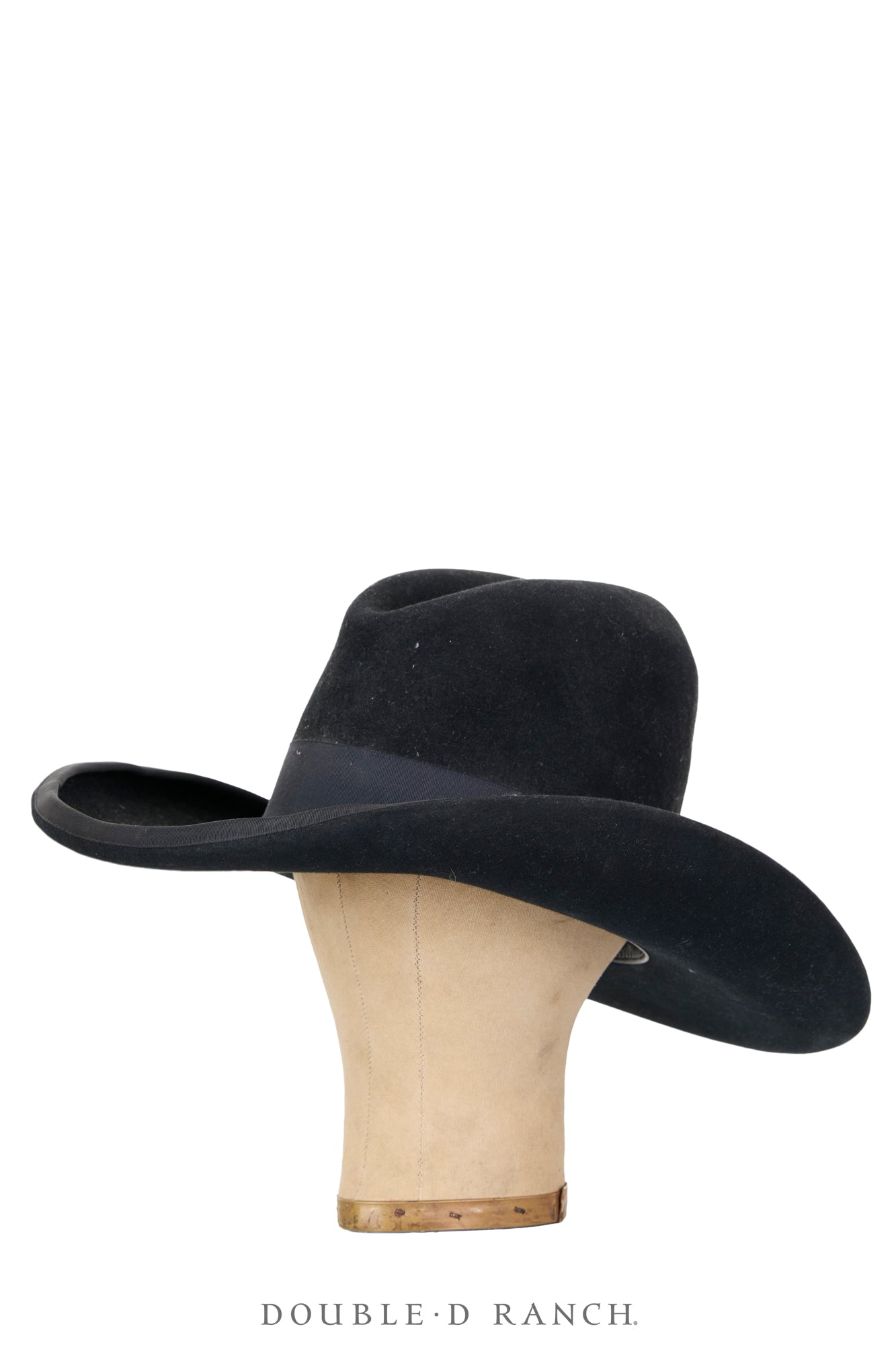 Miscellaneous, Hat, 5X Black Borsalino, Vintage 7 ⅛, 1198