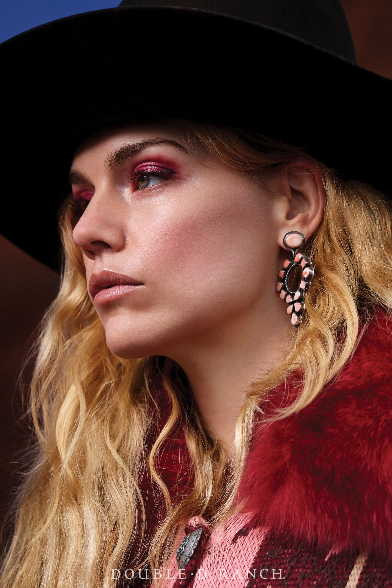 Earrings, Oscar Betz, Pink, Opal, Hallmark, 2164