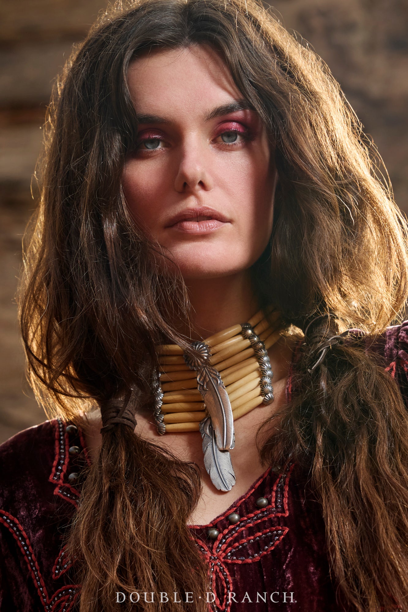 Necklace, Mummy's Bundle, by Double D Ranch, Winona, Choker, 101A