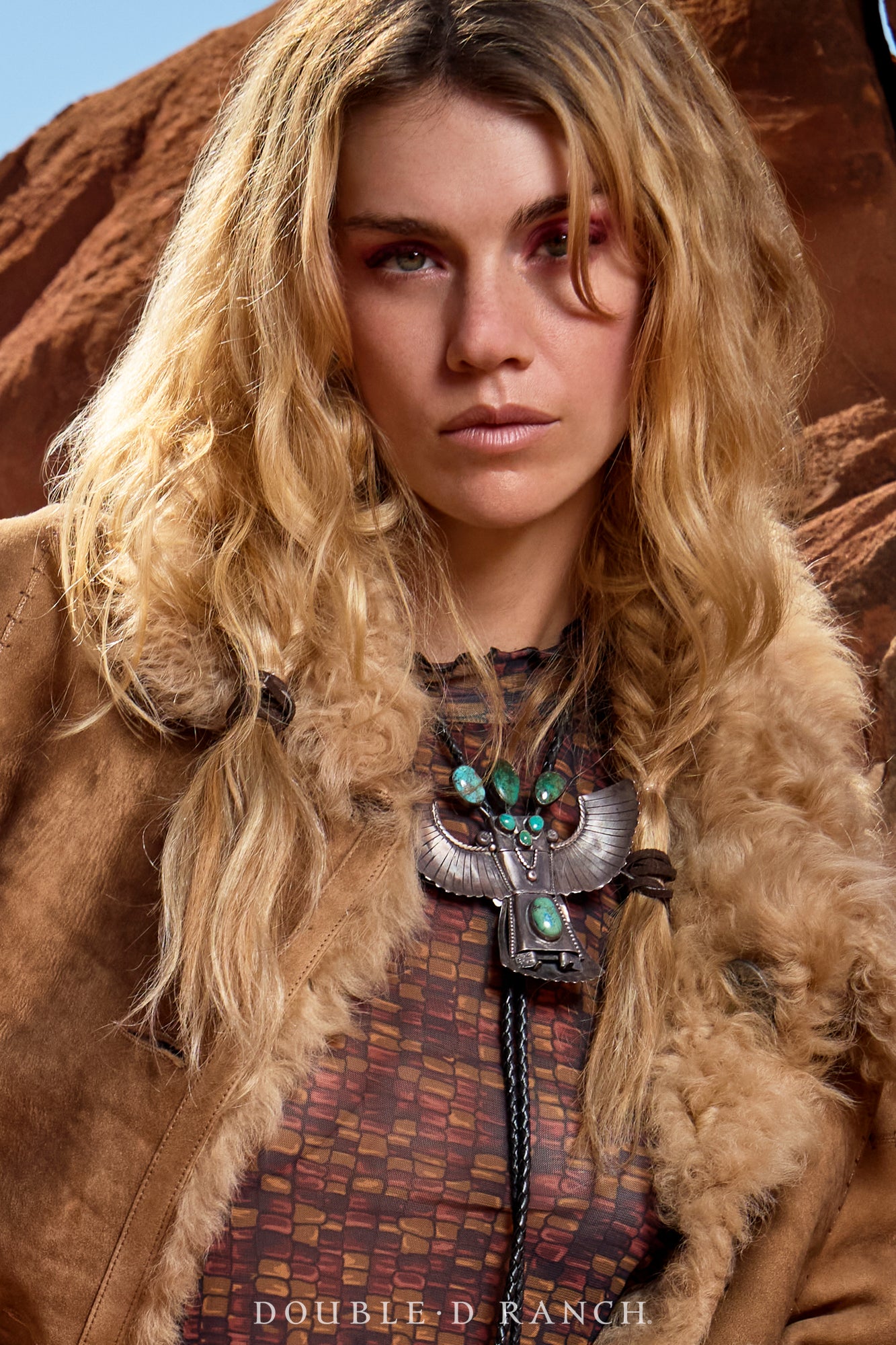 Bolo, Kachina, Monumental, Turquoise, Vintage, Mid Century, 1696