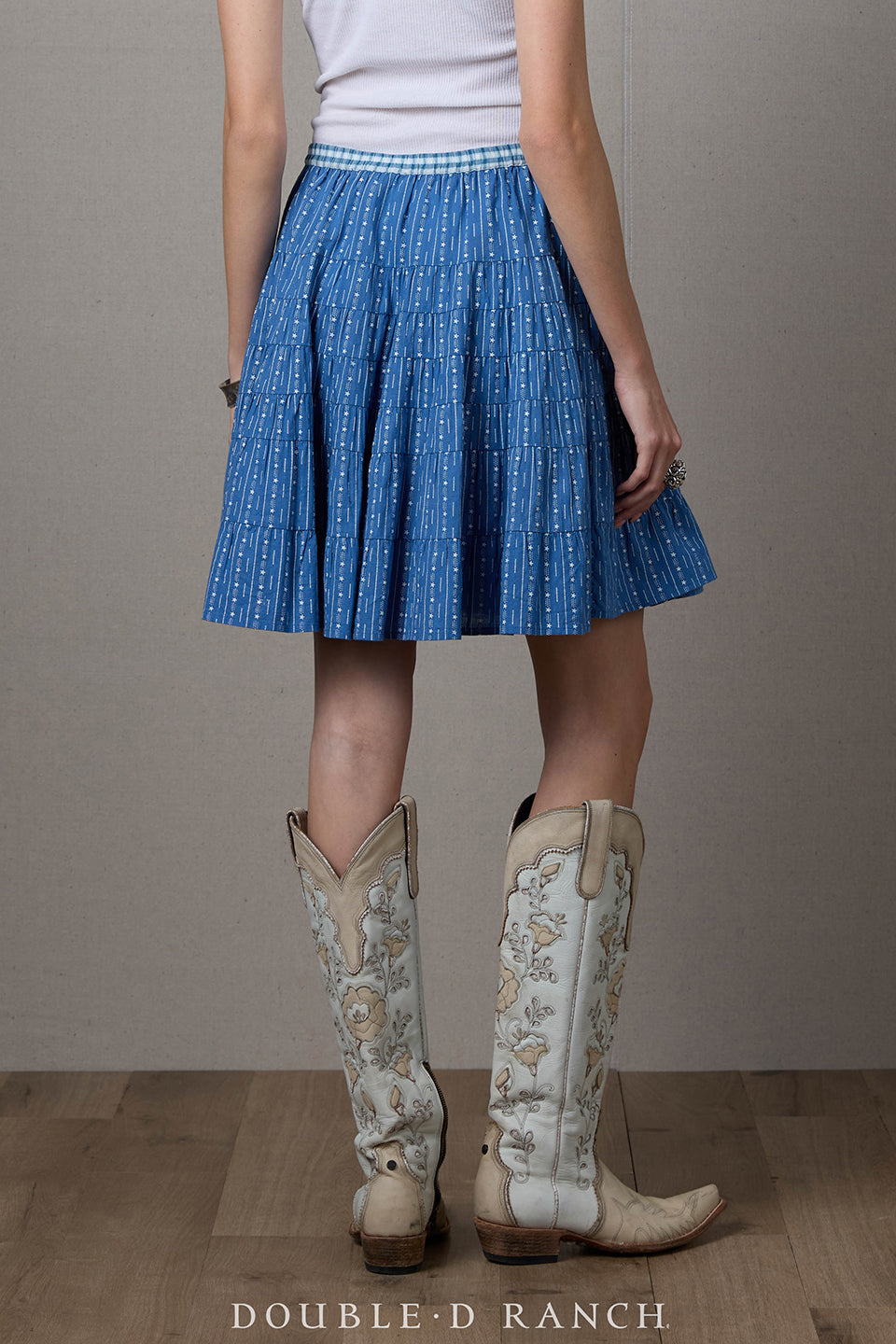 Skirt, Bunting Blues