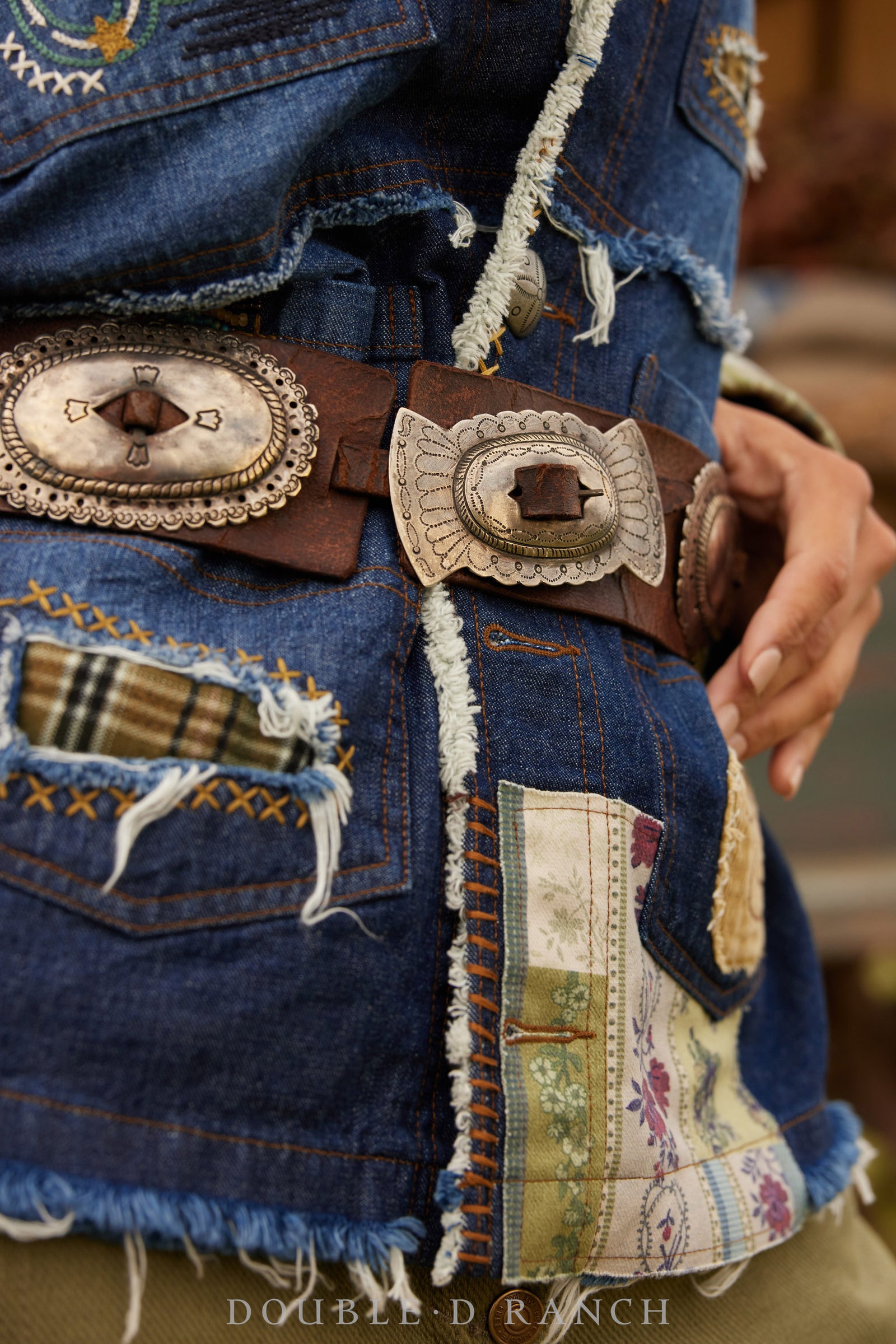 Belt, A Vintage, Concho, 1st Phase Revival, Vintage ‘40s, 399