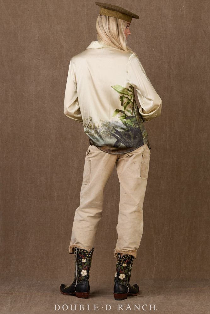 Blouse, Louisiana Heron