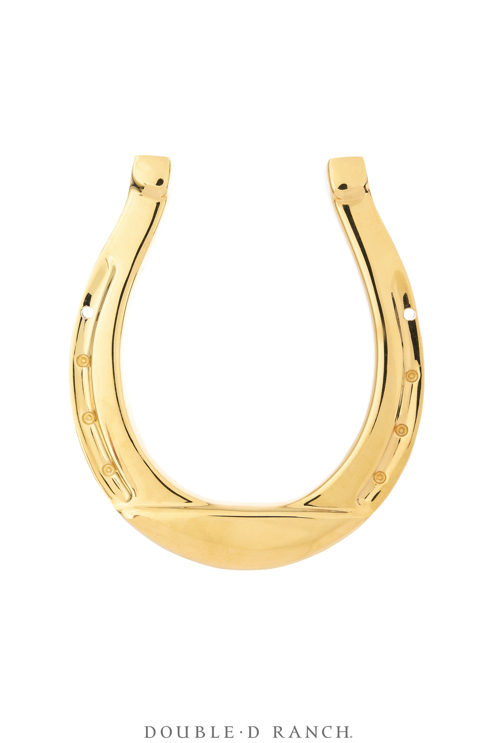 Art, Sculpture, Horseshoe, 24K Gold Electroplate, Hallmark, New Old Stock, 1370