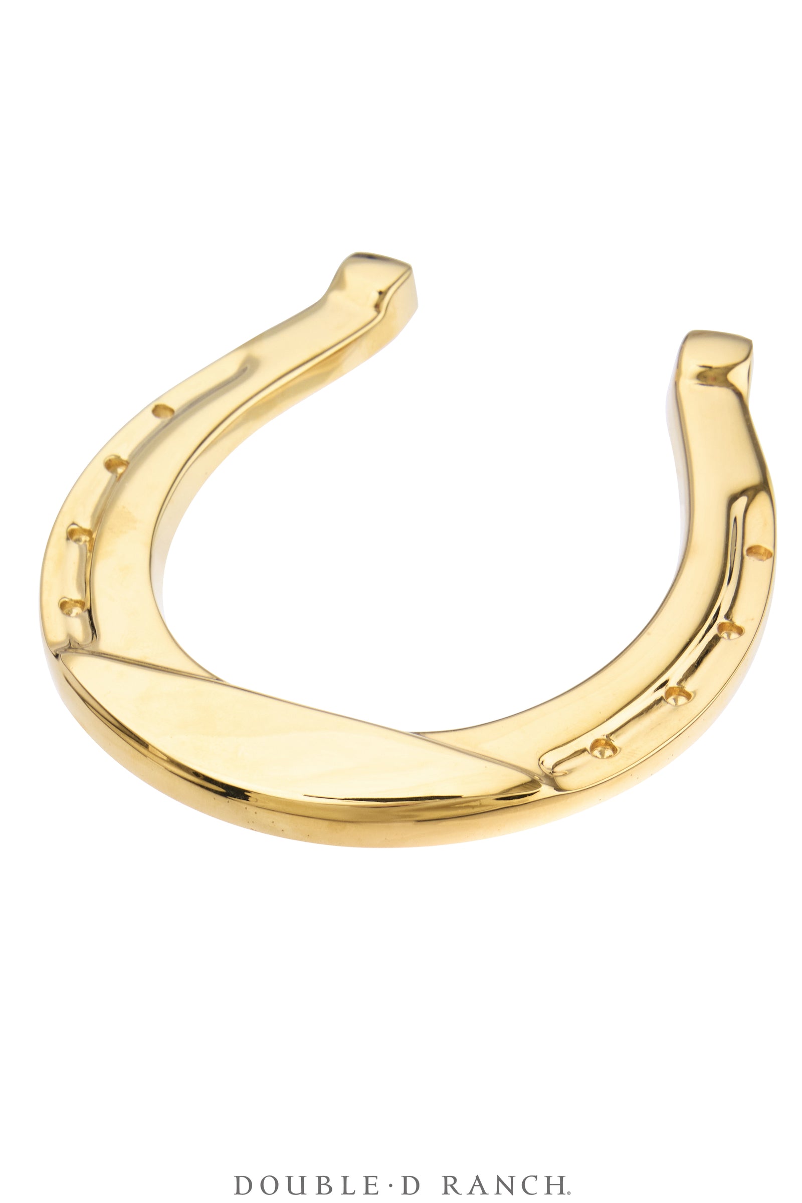 Art, Sculpture, Horseshoe, 24K Gold Electroplate, Hallmark, New Old Stock, 1370