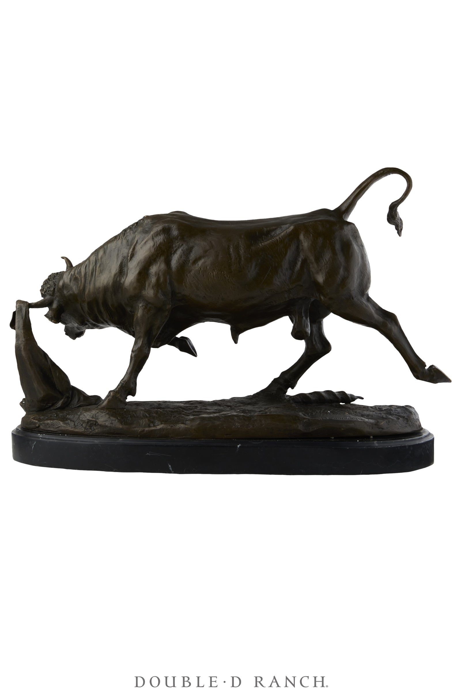 Art, Sculpture, Bronze, Charging Bull, Paul Comoléra, Vintage , 1374