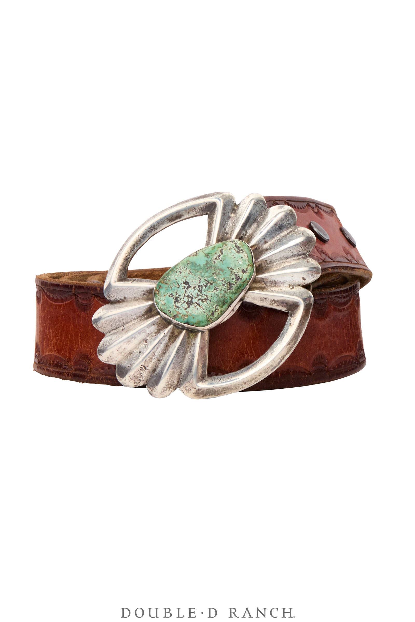 Belt, A Vintage, Cast, Turquoise, Untreated, Vintage, Early 20th Century, 1199