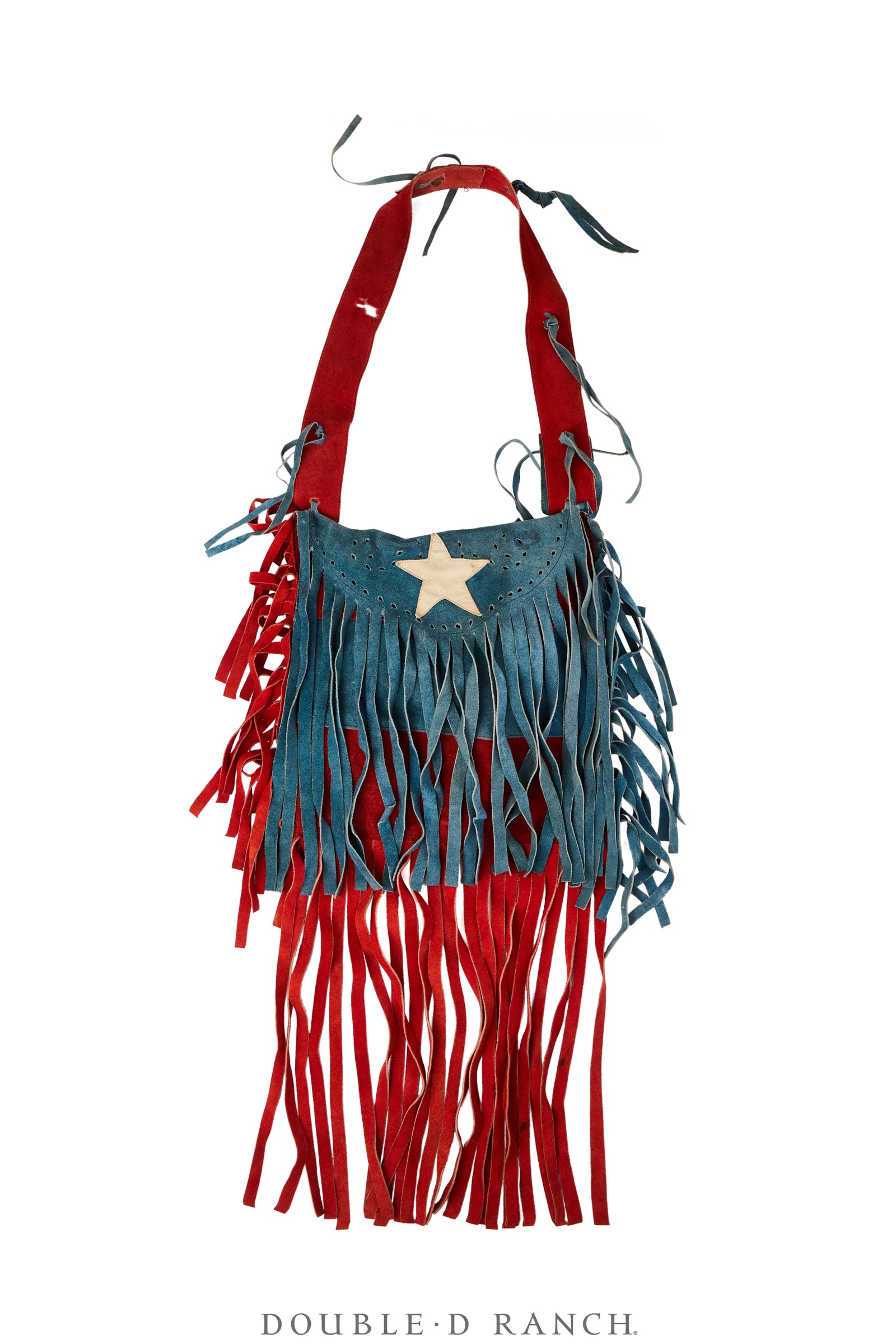 Bag, Messenger, Patriotic, Fringed, Vintage ‘70s, 1463